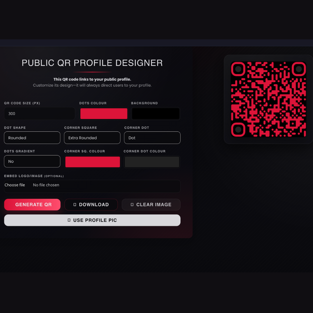 Artist QR Code Scanner