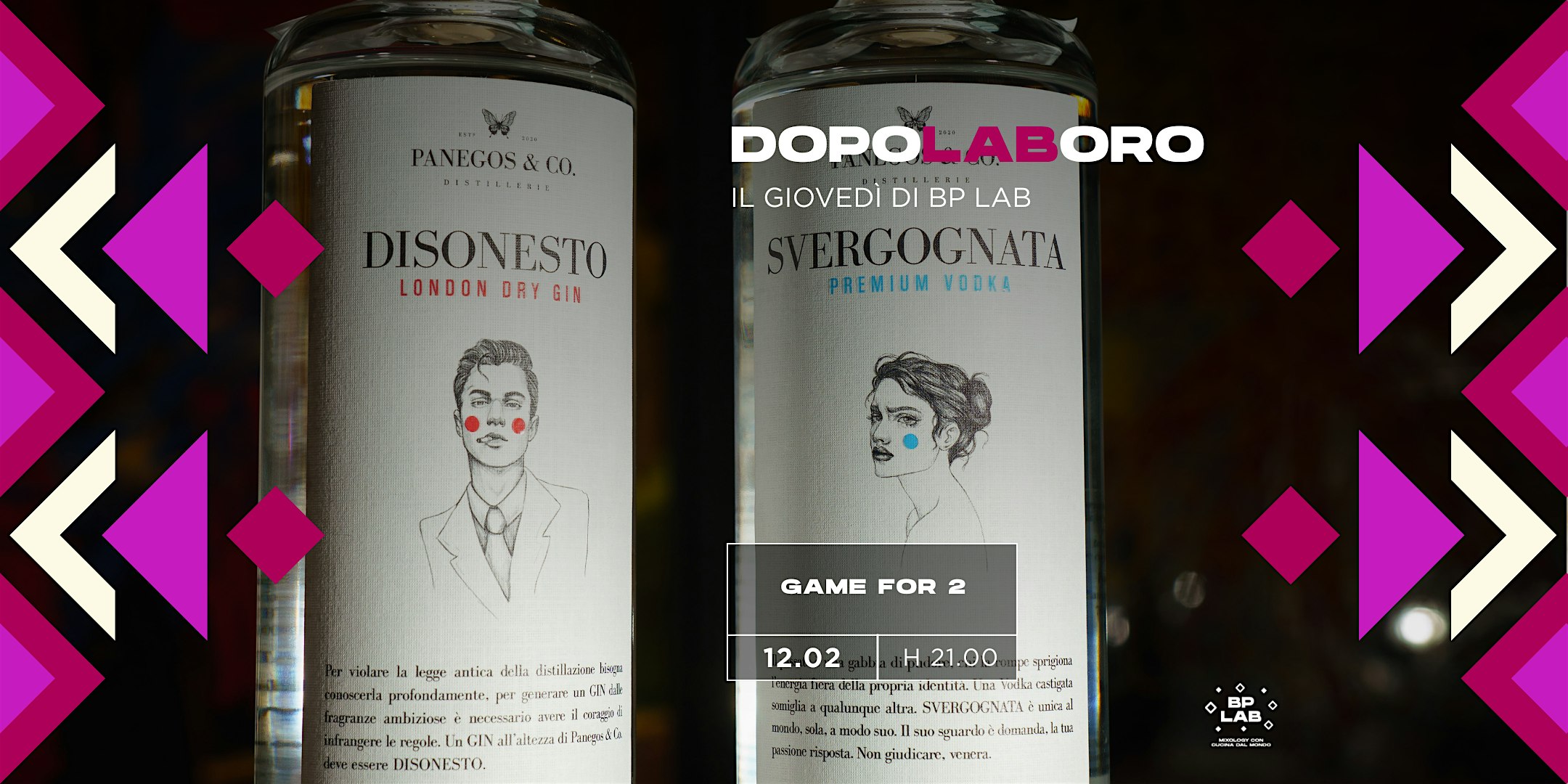 12.02 Il DopoLABoro 12 Feb: Game for 2 Live Acoustic| Il Giovedì di @BP Lab