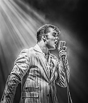 1950s style concert with Michael Glaysher as Elvis