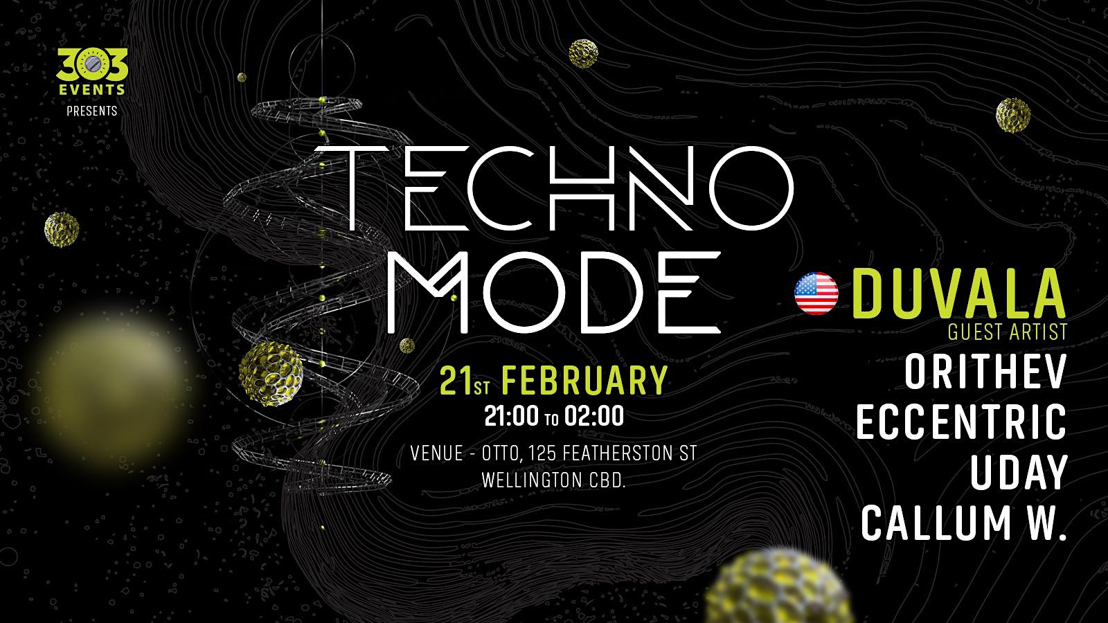 303 Events Presents Techno Mode