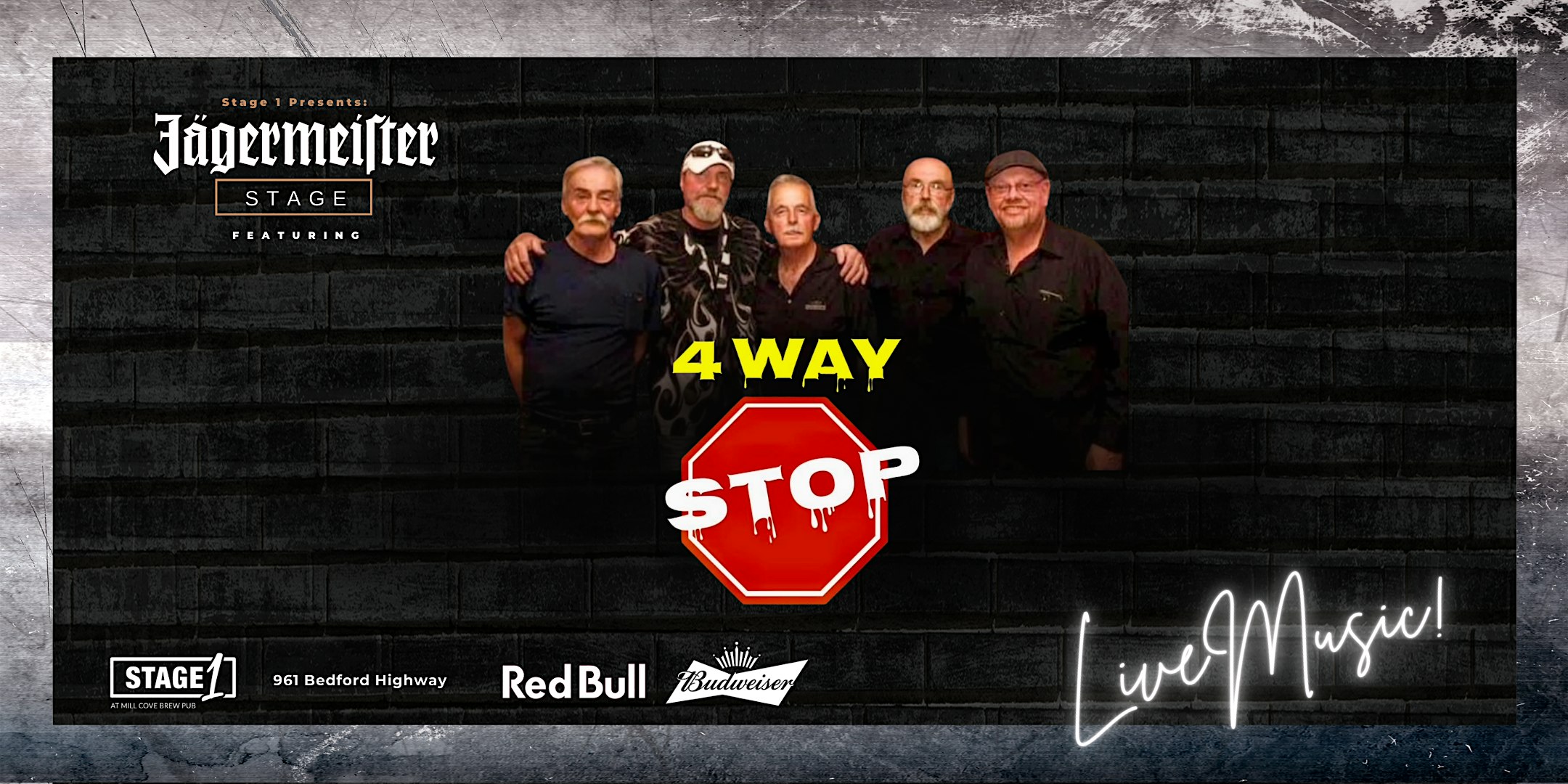 4 Way Stop Live at Stage1