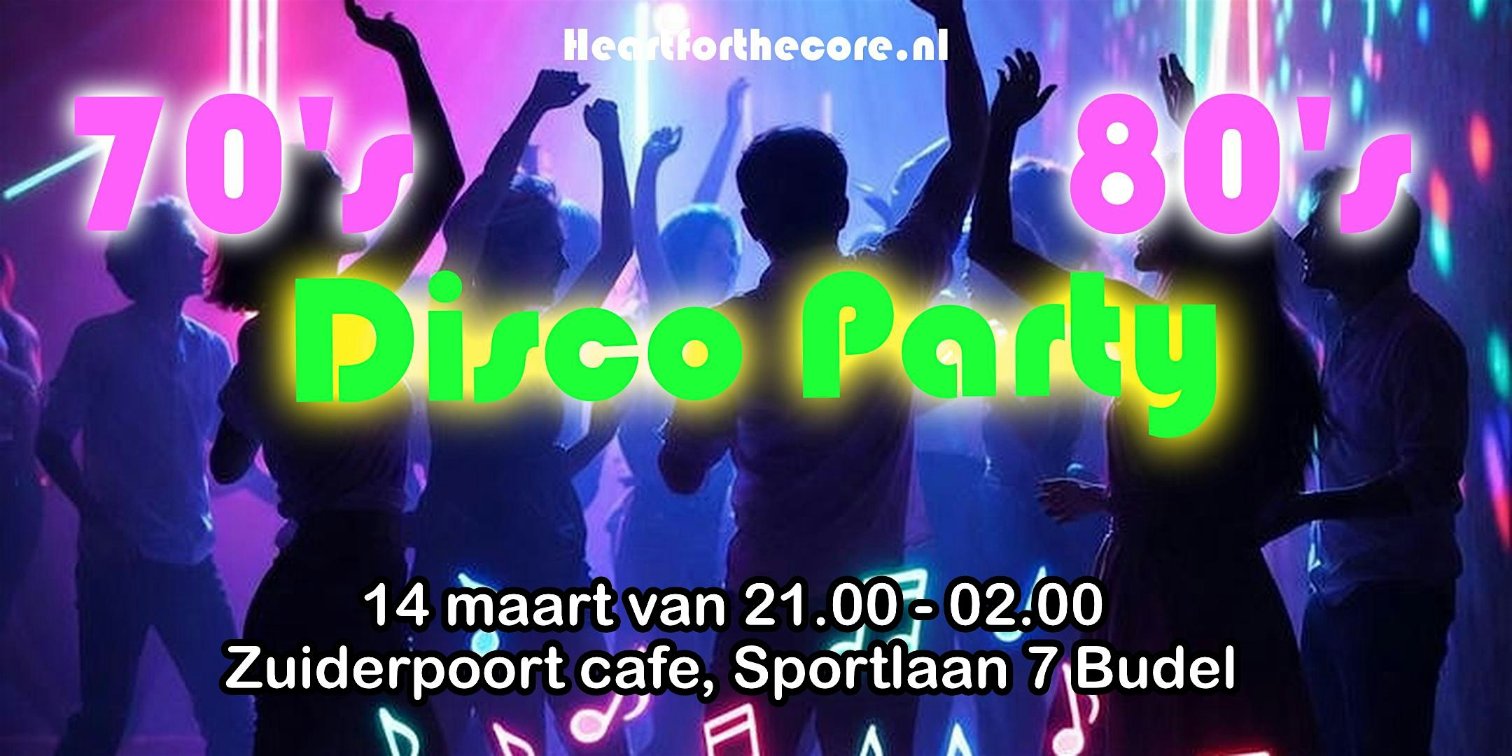 70's 80's Disco Party		   BUDEL