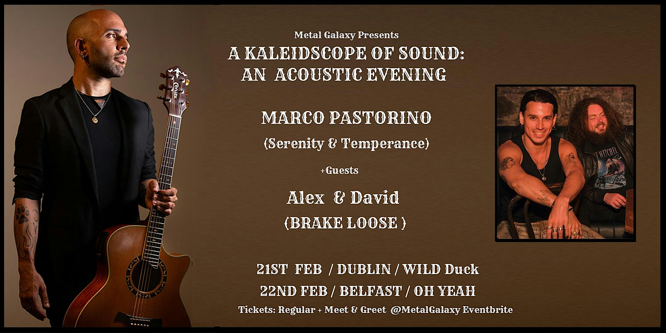 A Kaleidoscope of Sound: An Acoustic Evening with Marco & Brakeloose