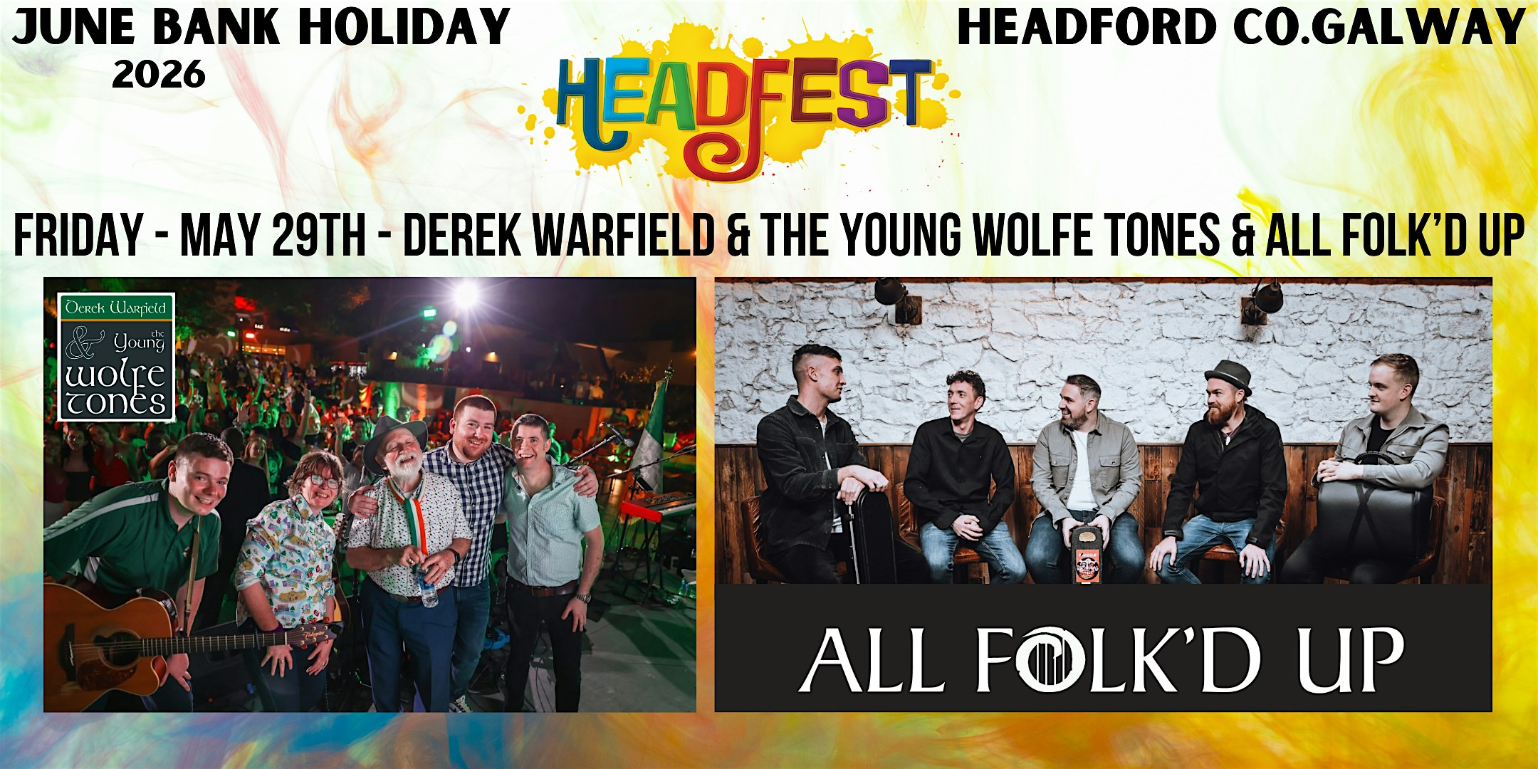 All Folk’d Up + Derek Warfield & The Young Wolfe Tones