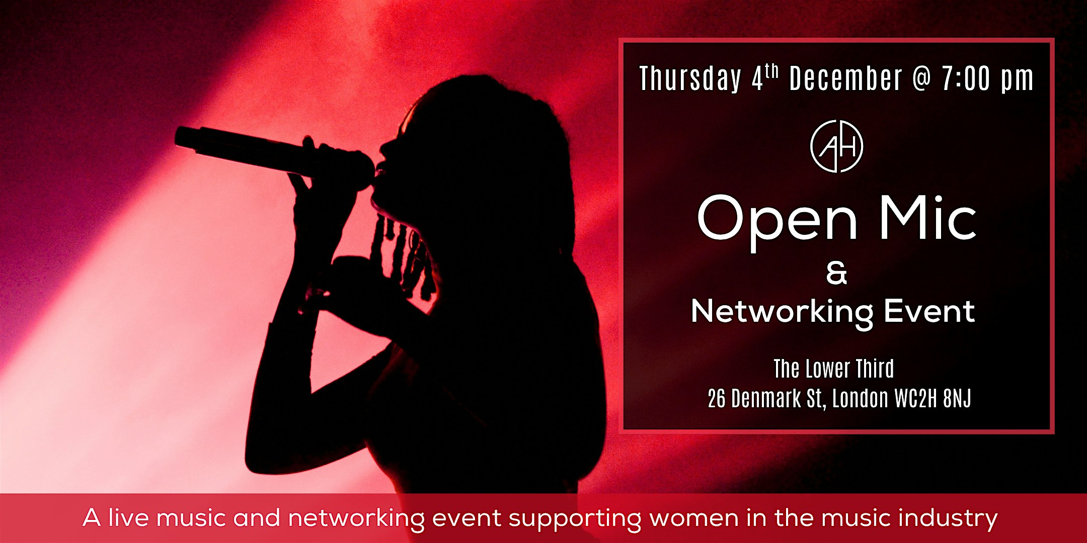 Amplify Her Open Mic and Networking Event