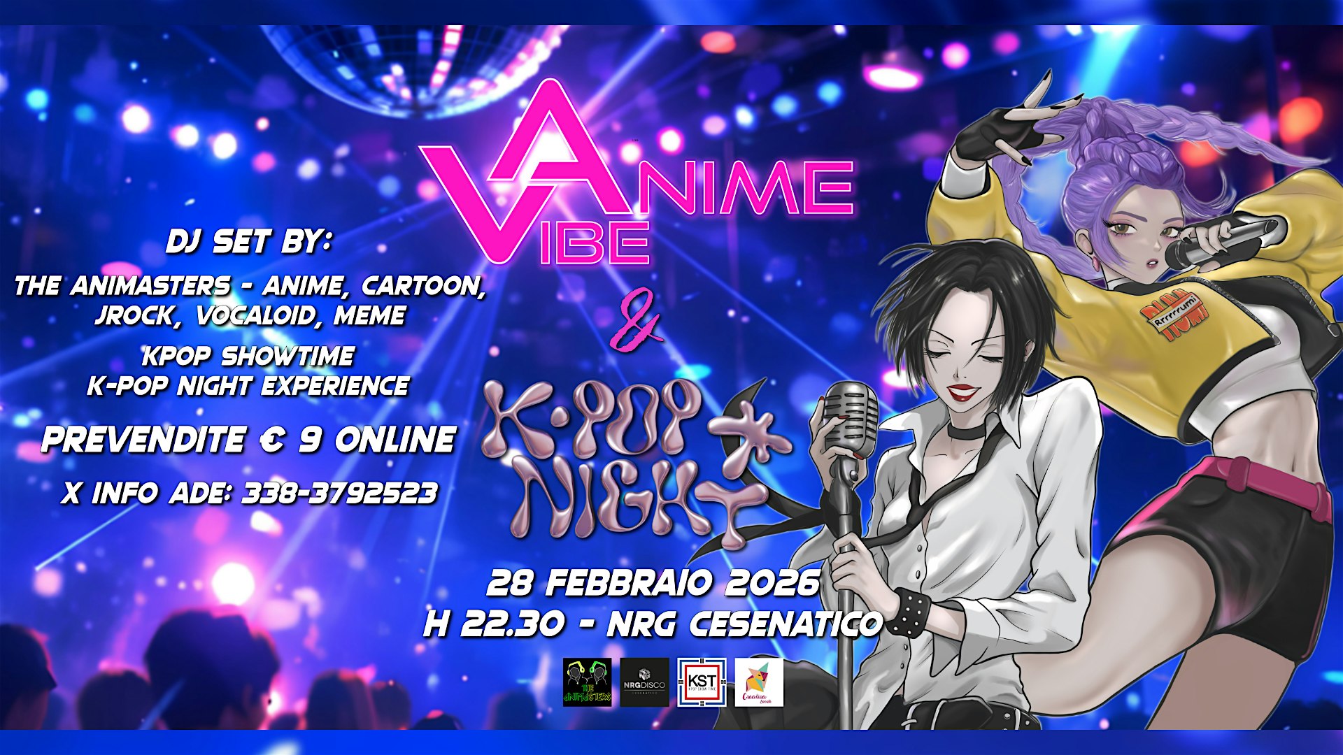 Anime Vibes & K-Pop Experience - Energy