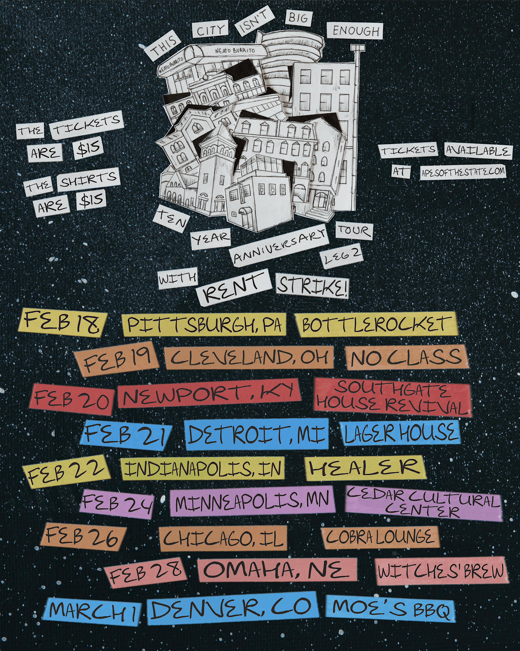 APES OF THE STATE with Rent Strike