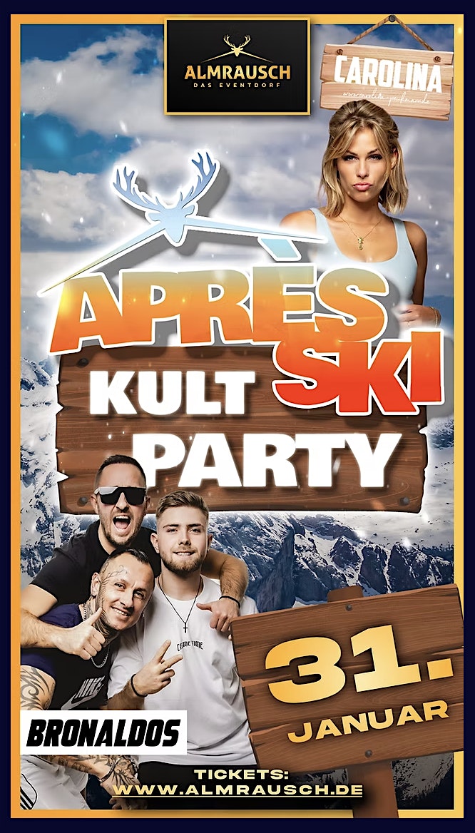 ️ Après-Ski Kult Party im Januar ️