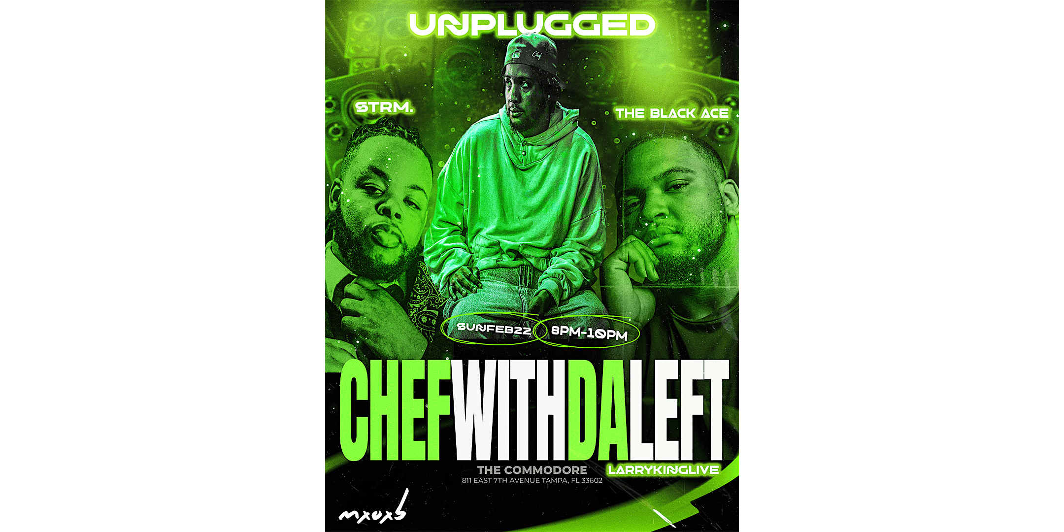 Aprons & Ashtrays Unplugged: CHEFWITHDALEFT