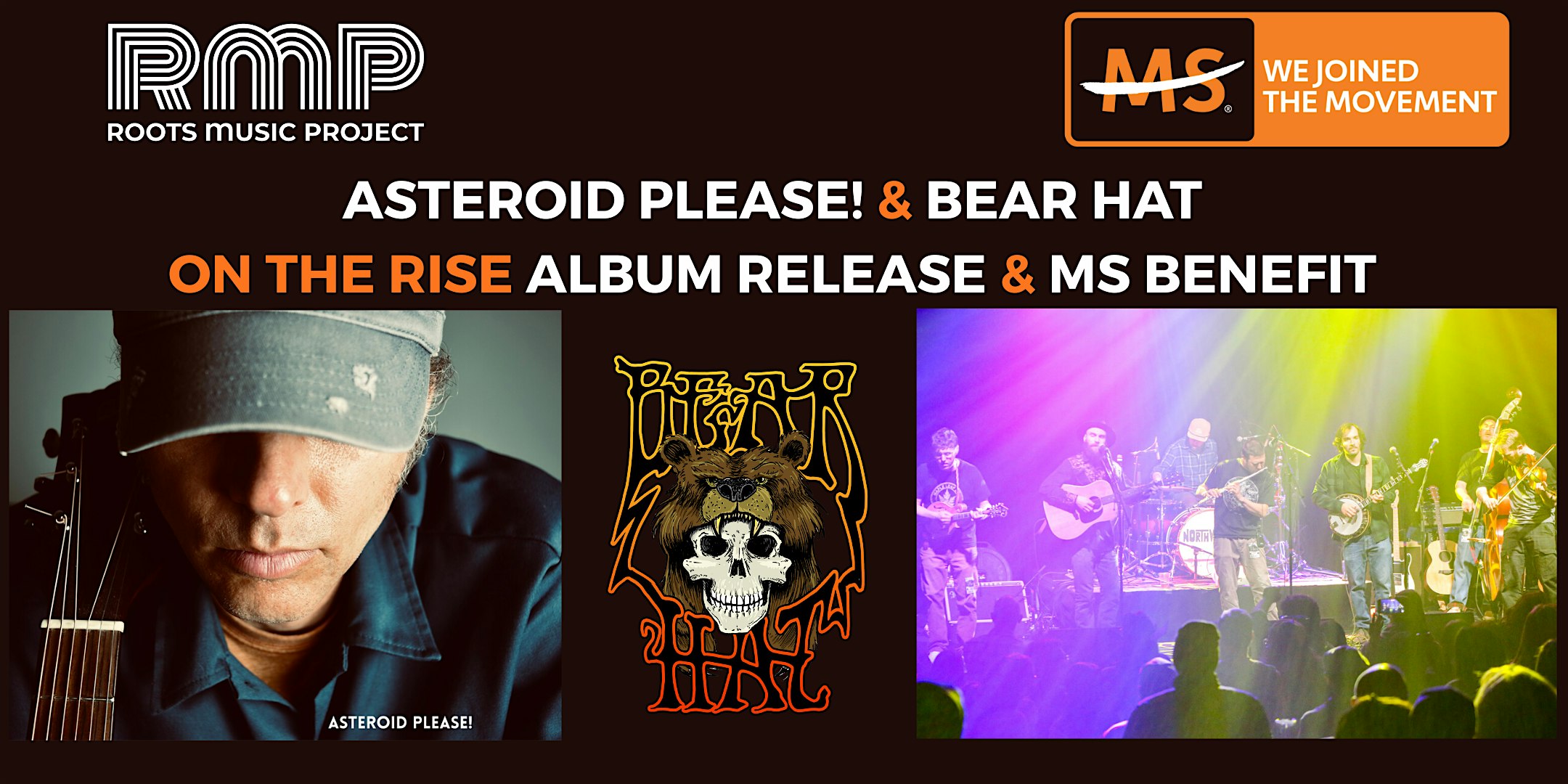 Asteroid Please! & Bear Hat: RMP Vinyl Release Party benefiting MS