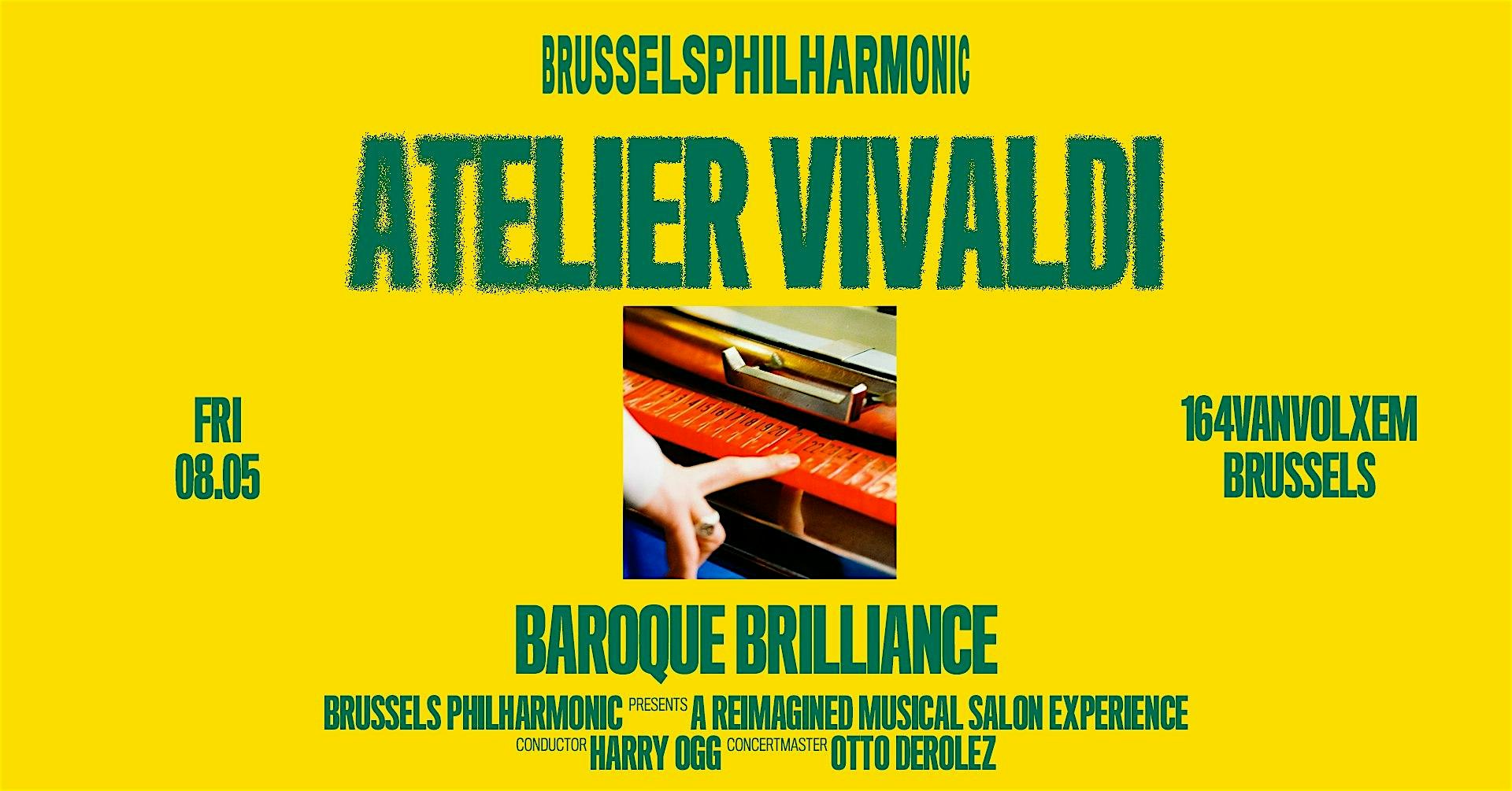 Atelier Vivaldi by Brussels Philharmonic at 164VANVOLXEM (18:30-19:30)