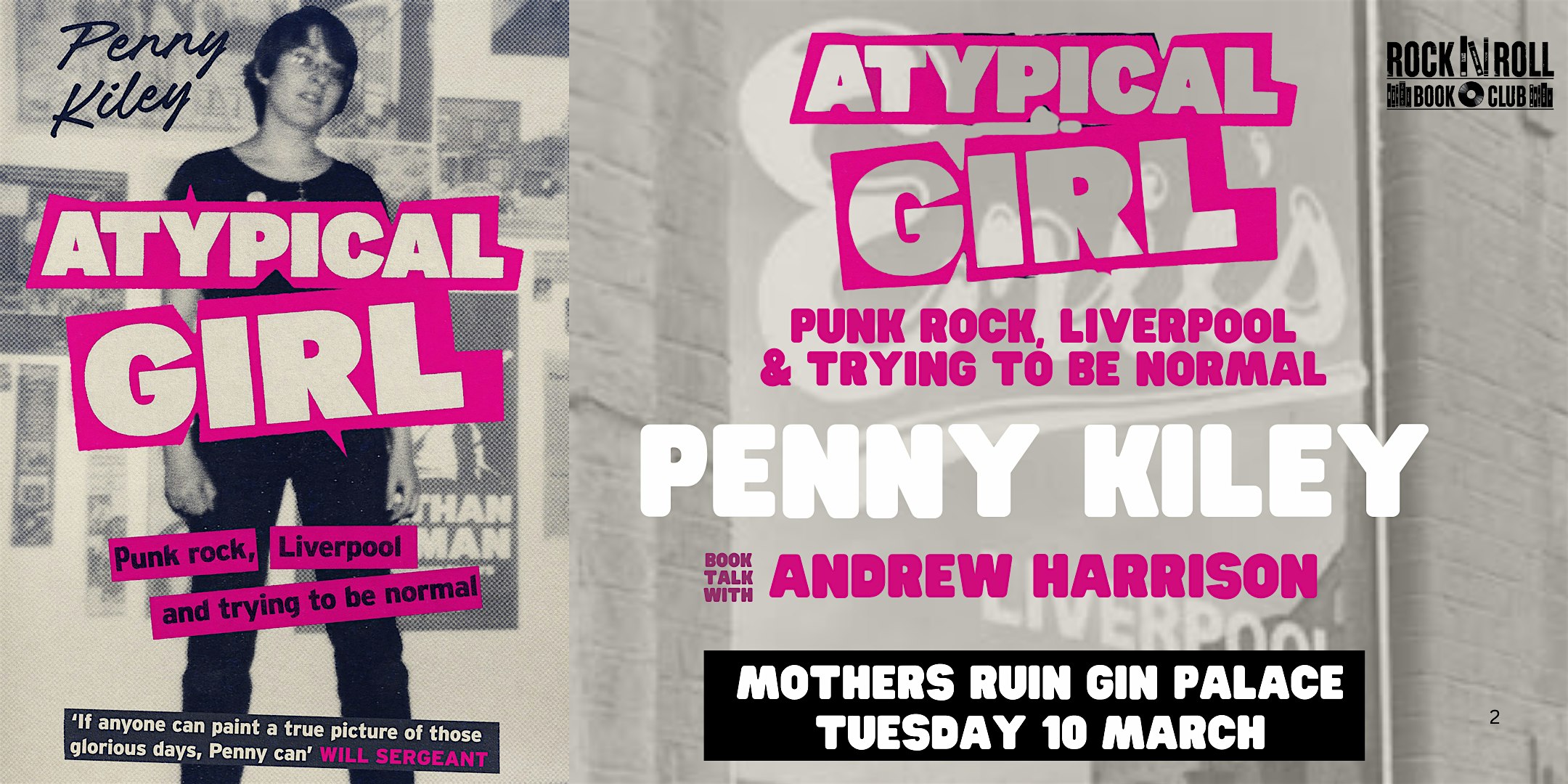 ATYPICAL GIRL BOOK LAUNCH WITH PENNY KILEY