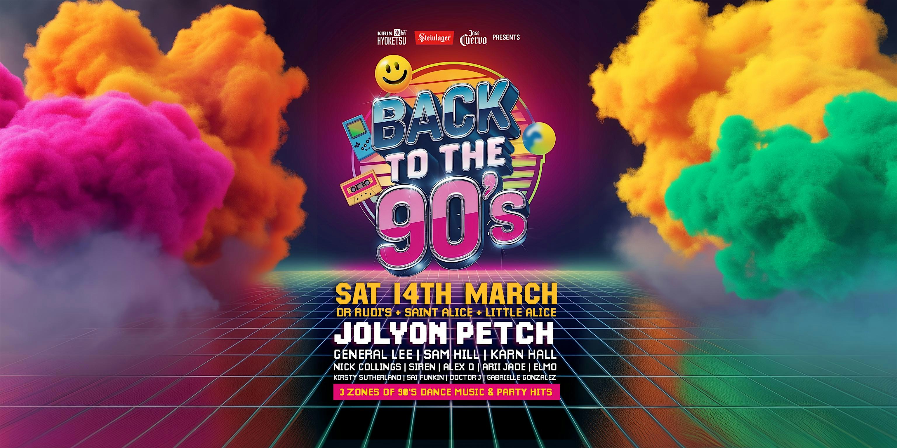 Back To The 90's - Auckland (New Venues)