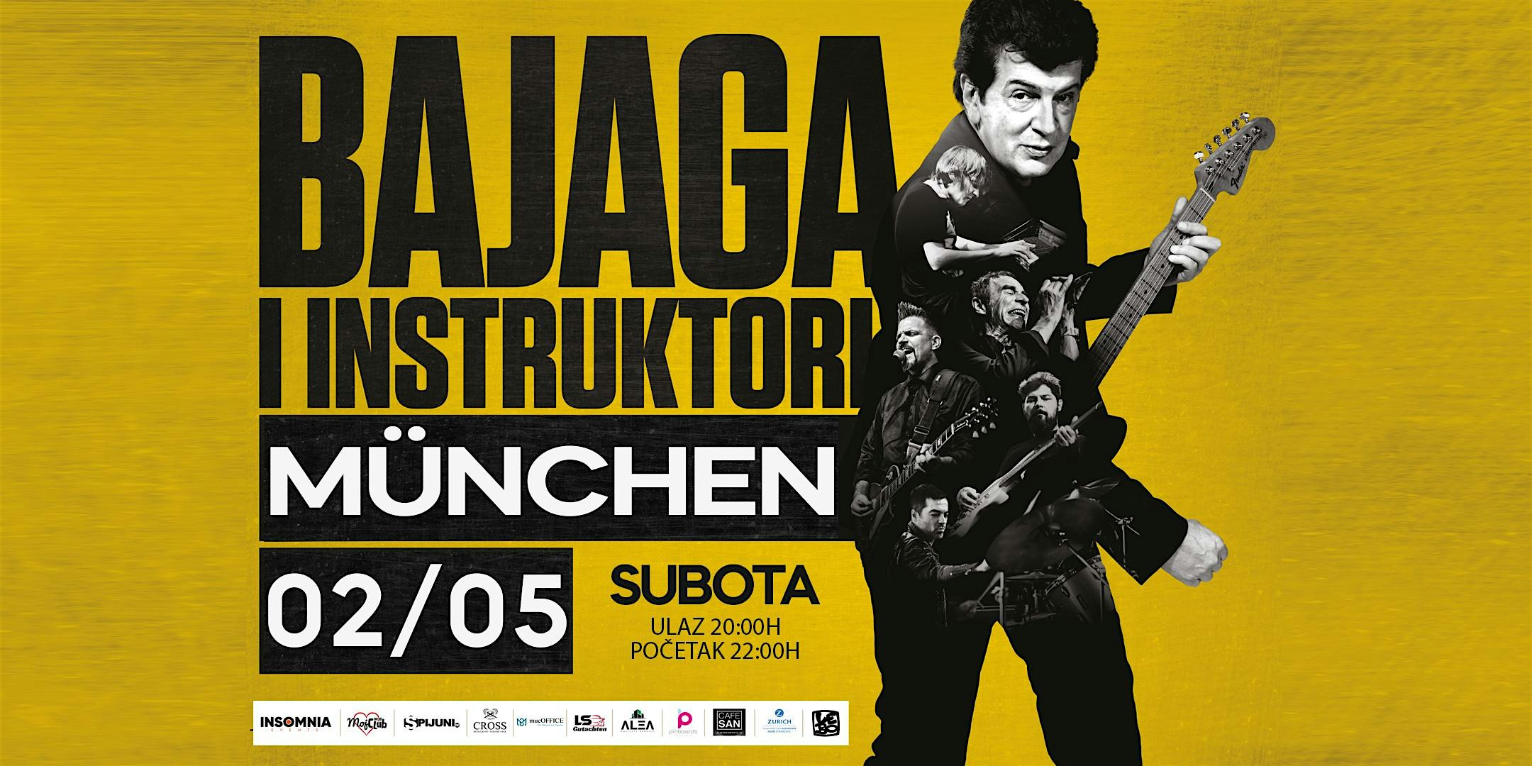 Bajaga i Instruktori  Live - München 2026!