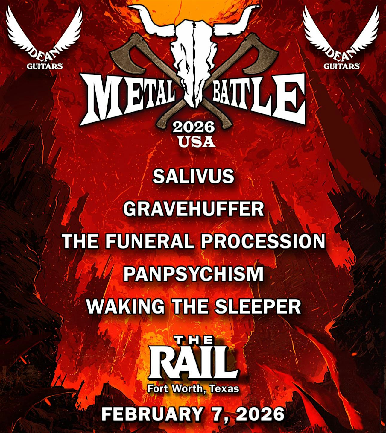 Battle for Wacken 2026 at The Rail!