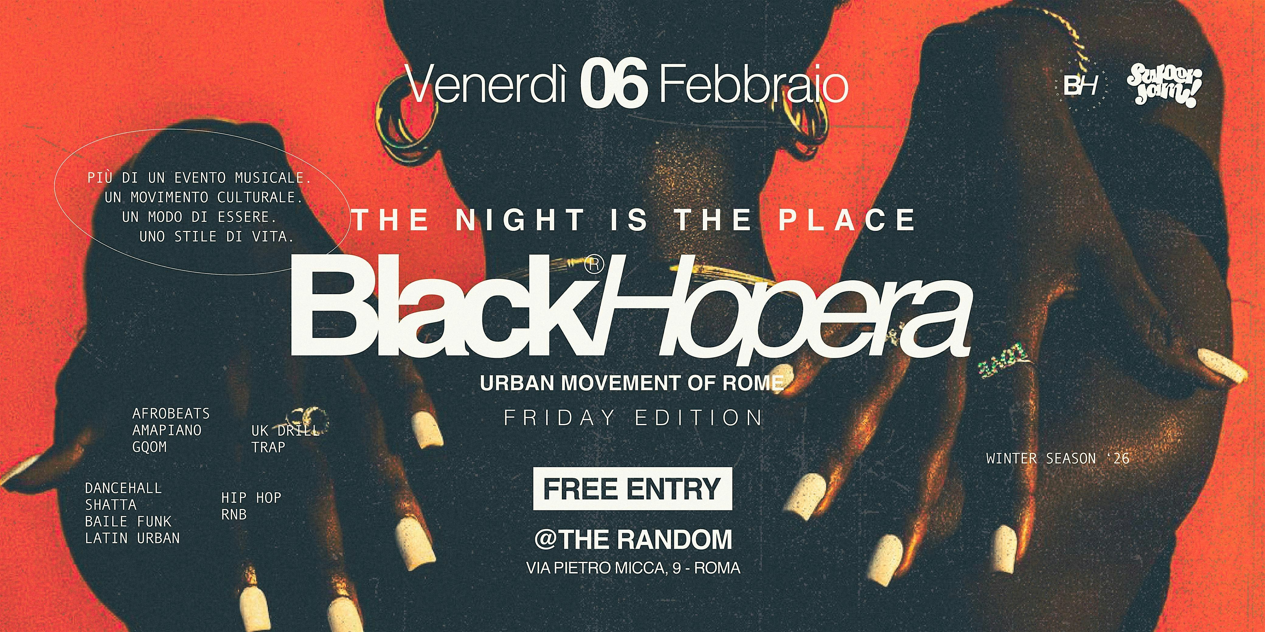 BLACK HOPERA - THE NIGHT IS THE PLACE