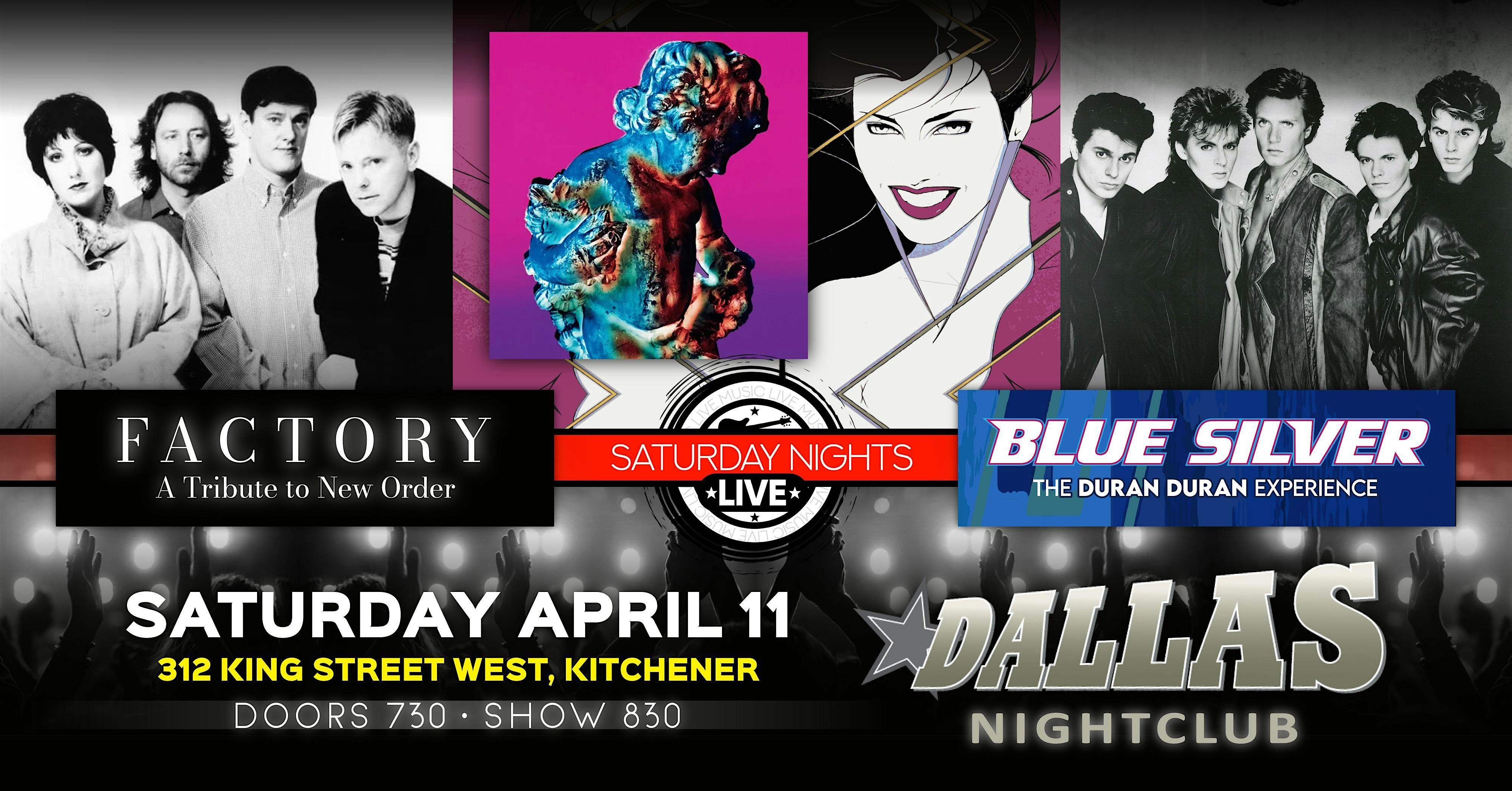 Blue Silver & Factory (Tributes to Duran Duran & New Order)