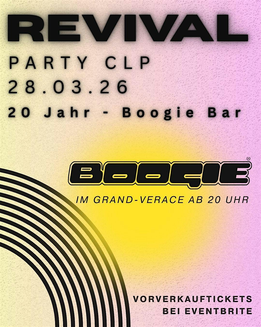 Boogie Revival Party 20 Jahre Wiedersehen in Cloppenburg