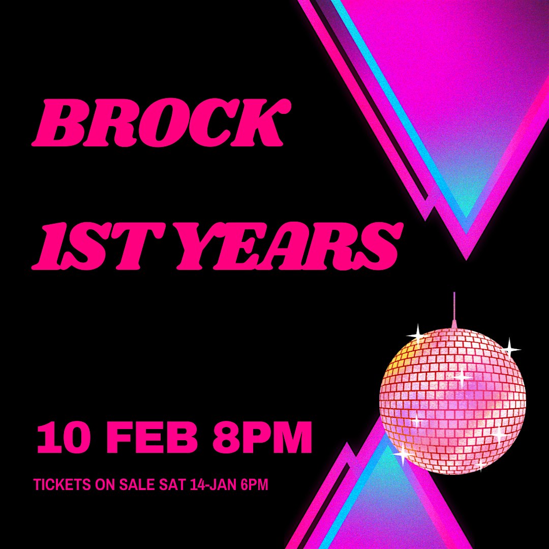 BROCK 1st Years