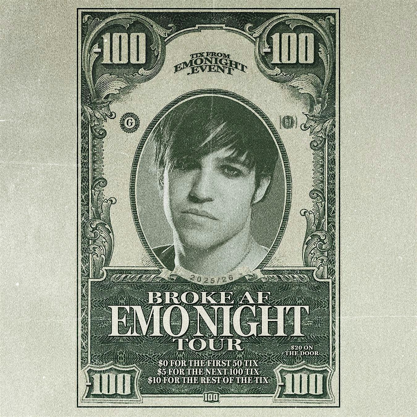 BROKE AF EMO NIGHT MELBOURNE