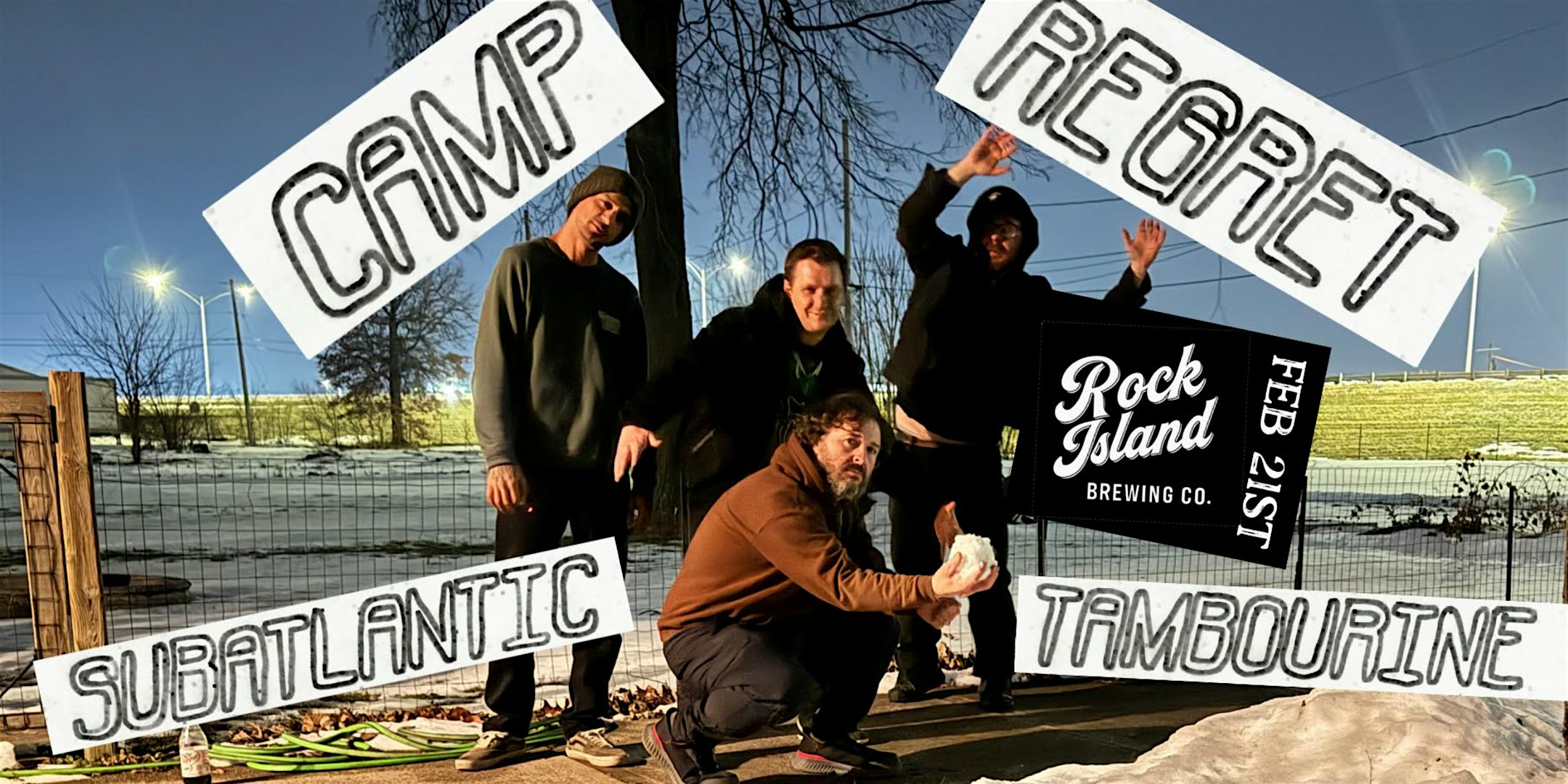 Camp Regret with Subatlantic and Tambourine at RIBCO
