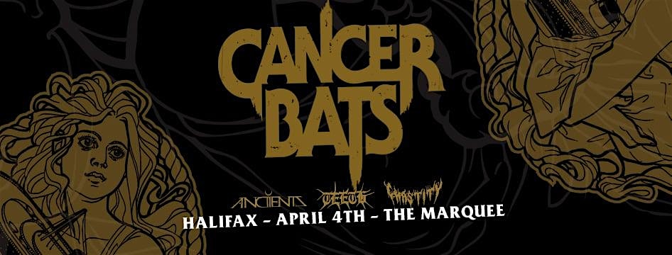 Cancer Bats Celebrating 20yrs of Birthing The Giant Live in Halifax