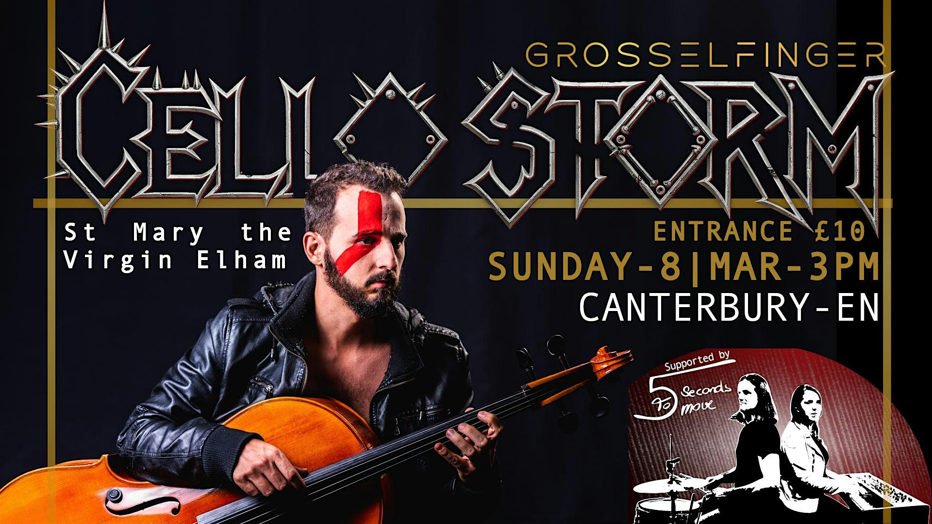 CELLO STORM in Canterbury | Live (show) concert Classical/Rock Fusion
