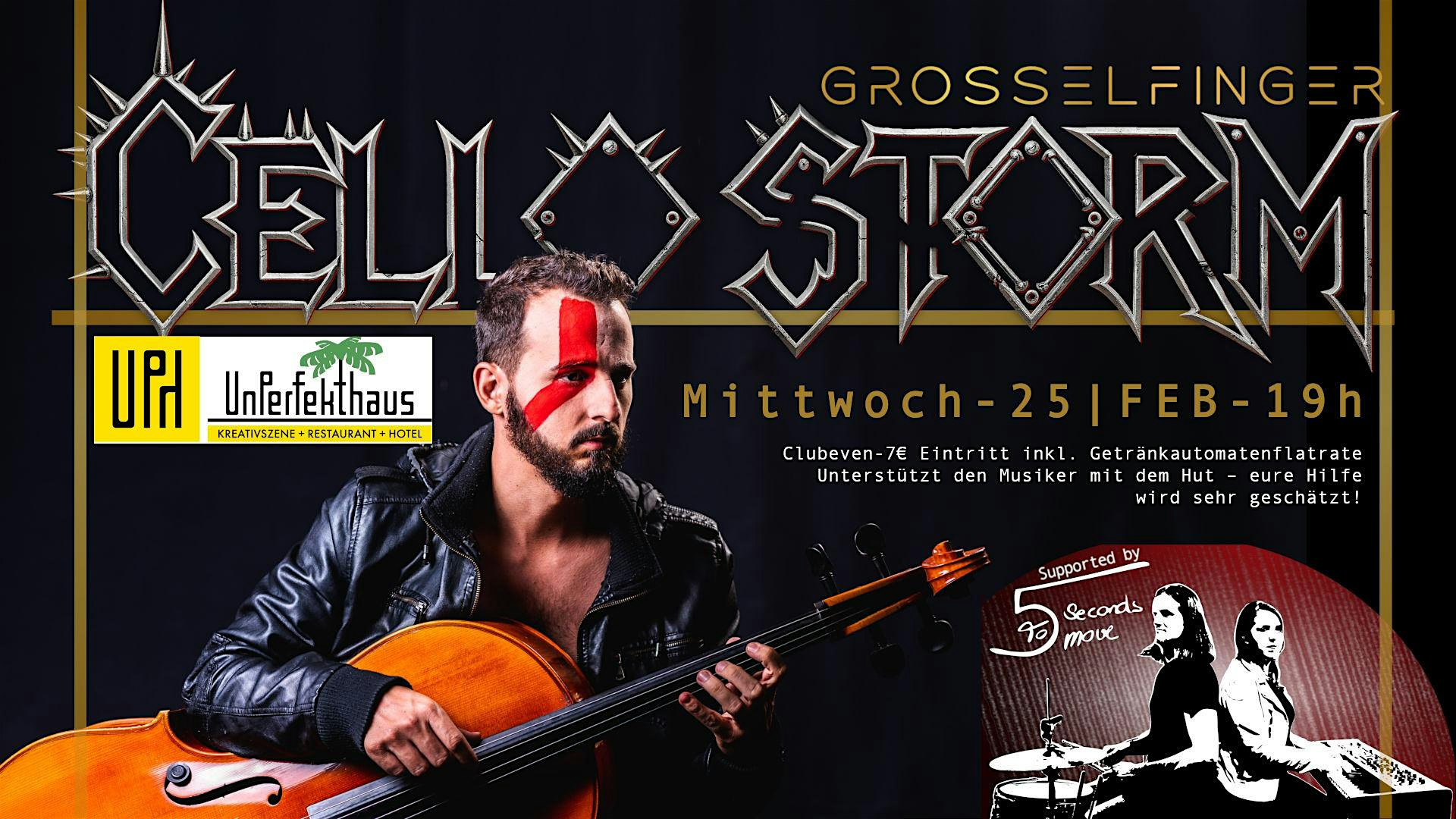 CELLO STORM in Essen | Live-Konzert Klassik/Rock Fusion