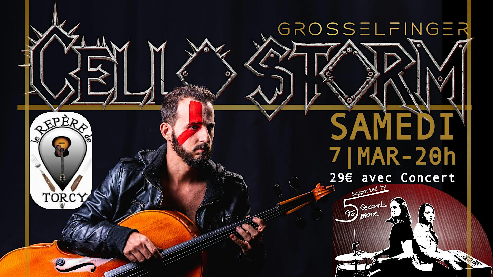 CELLO STORM in Le Repère de Torcy