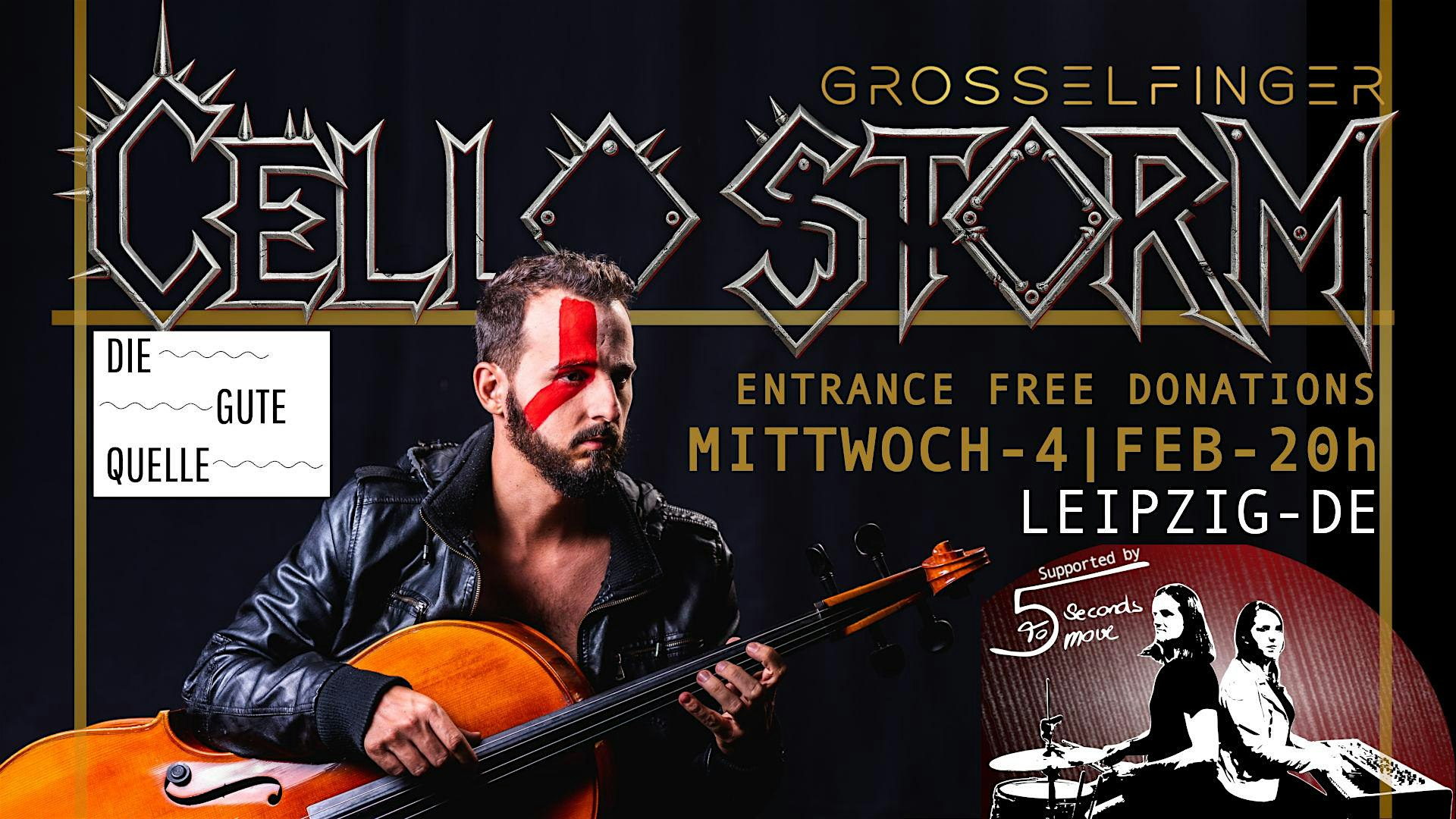 CELLO STORM in Leipzig | Live-Konzert Klassik/Rock Fusion