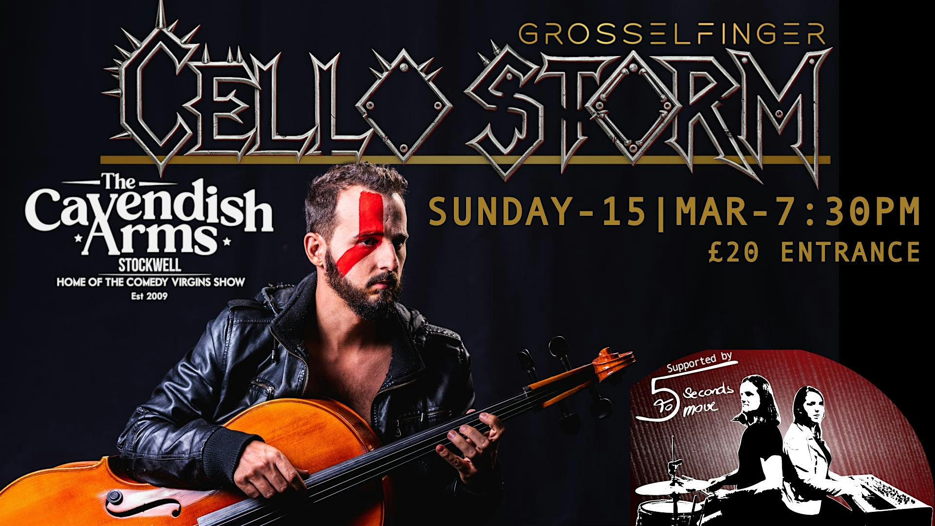 CELLO STORM in London | Live (show) concert Classical/Rock Fusion