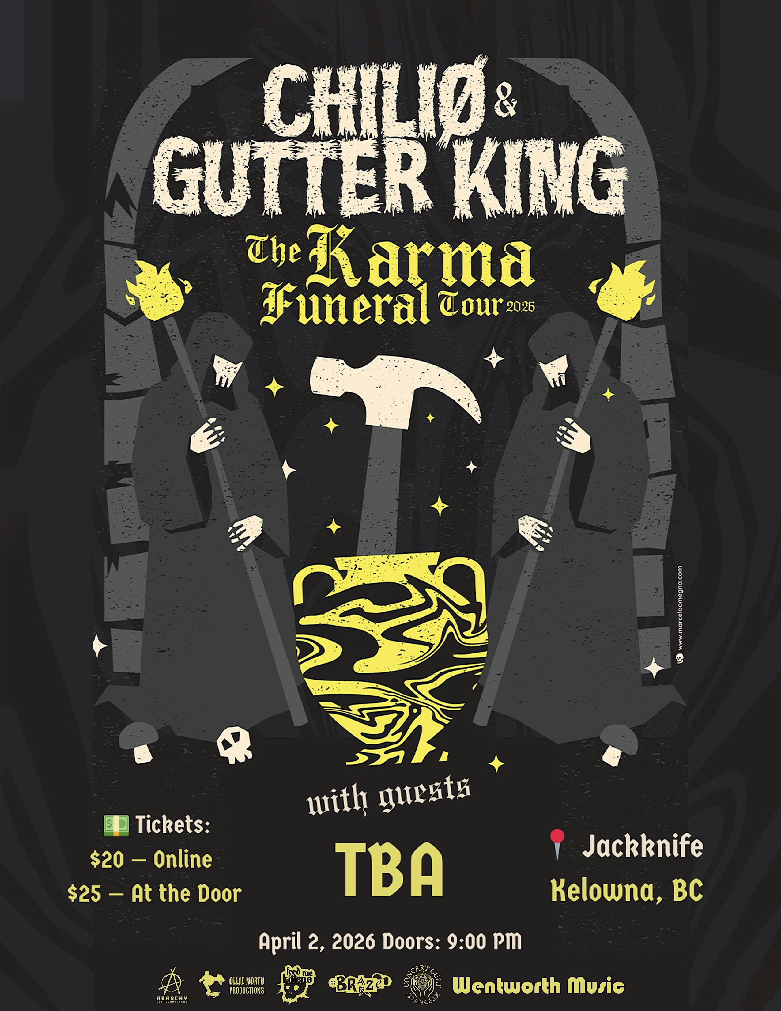Chilio + Gutter King w/ guests // Kelowna, BC