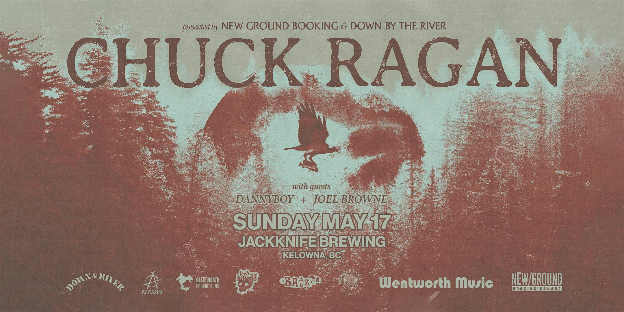 Chuck Ragan w/ Dannyboy, Joel Browne // Kelowna, BC