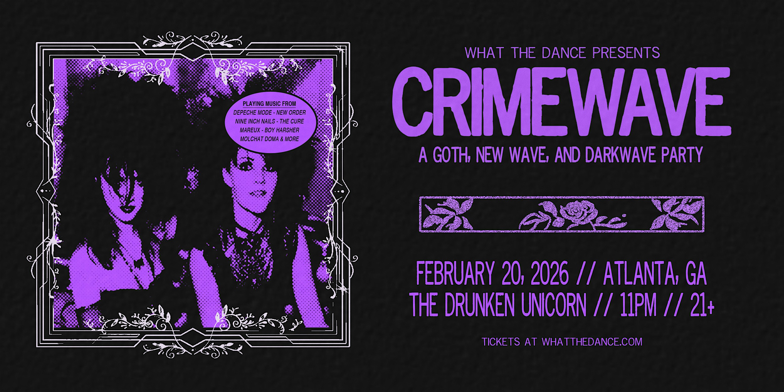 CRIMEWAVE: A DARKWAVE PARTY - ATLANTA (21+)