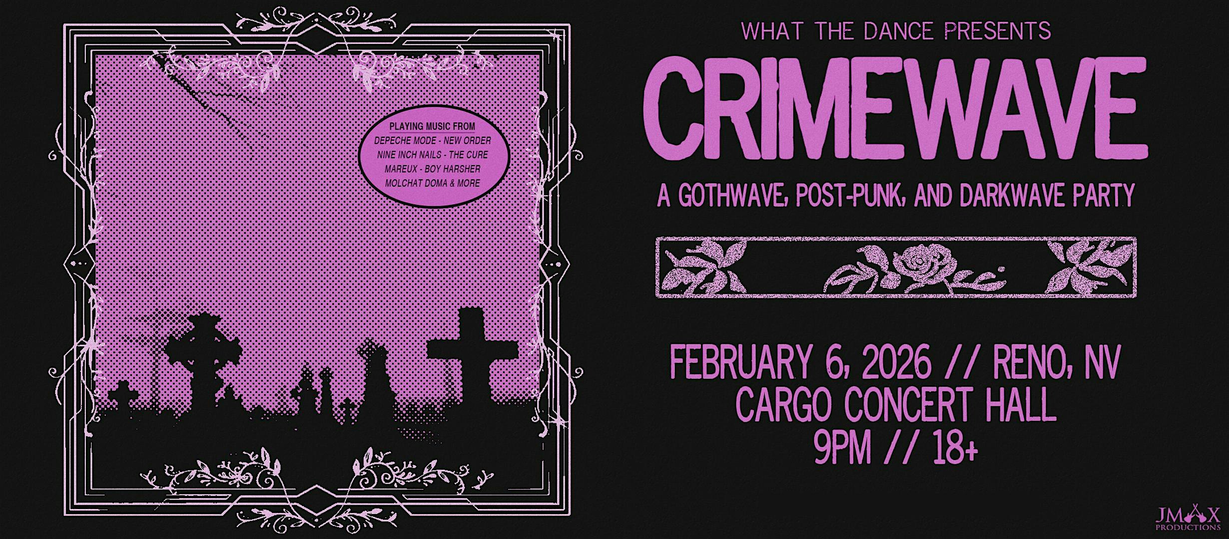 CRIMEWAVE at Cargo Concert Hall