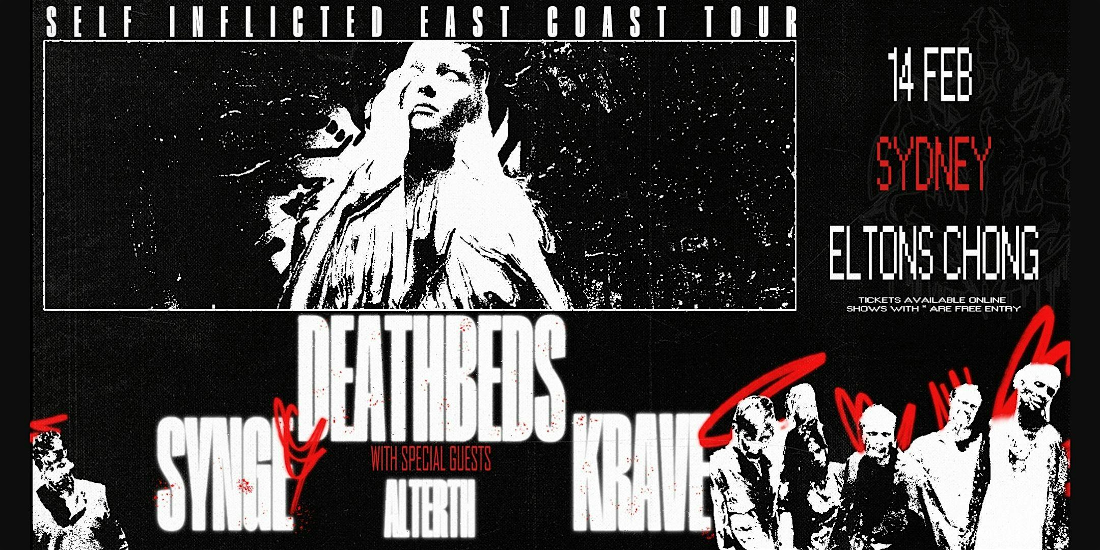 Deathbeds - Self-Inflicted East Coast Tour
