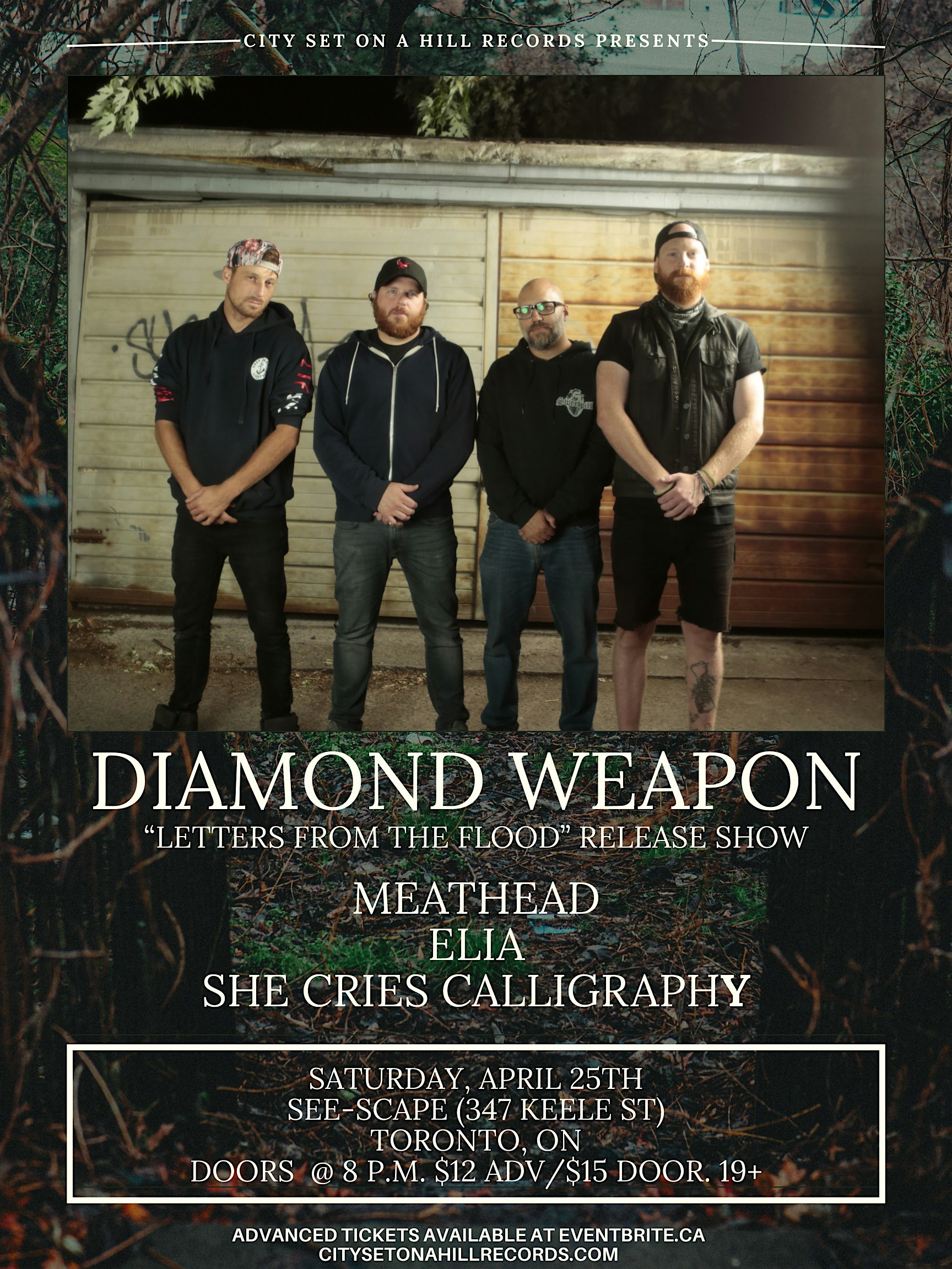 Diamond Weapon "Letters From the Flood" Release Show