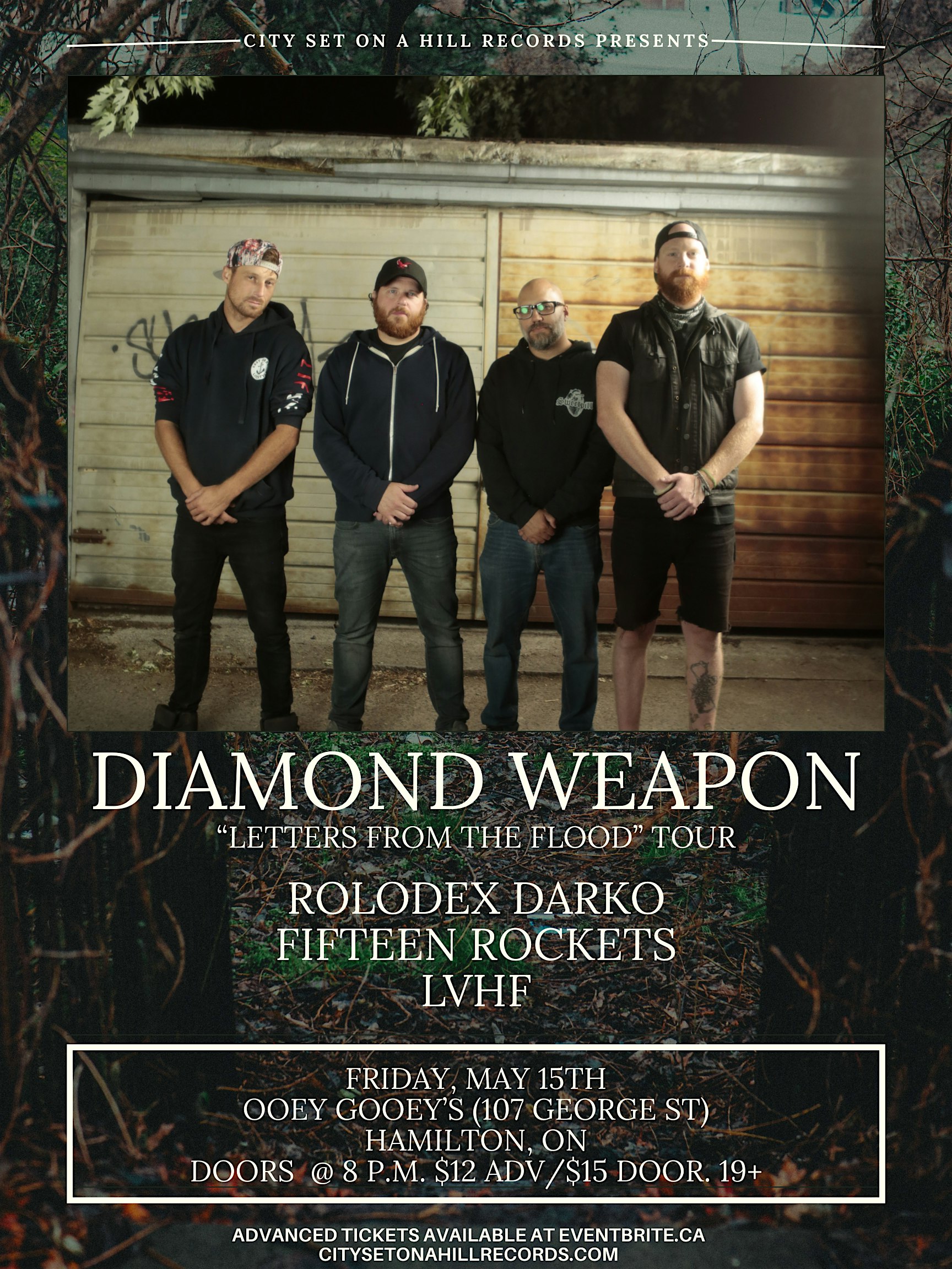 Diamond Weapon / Rolodex Darko / Fifteen Rockets / LVHF