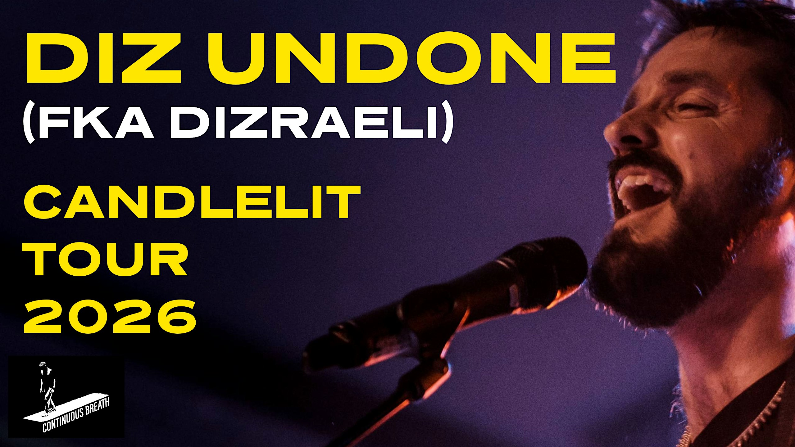 Diz Undone - Candlelit Tour - Bungay