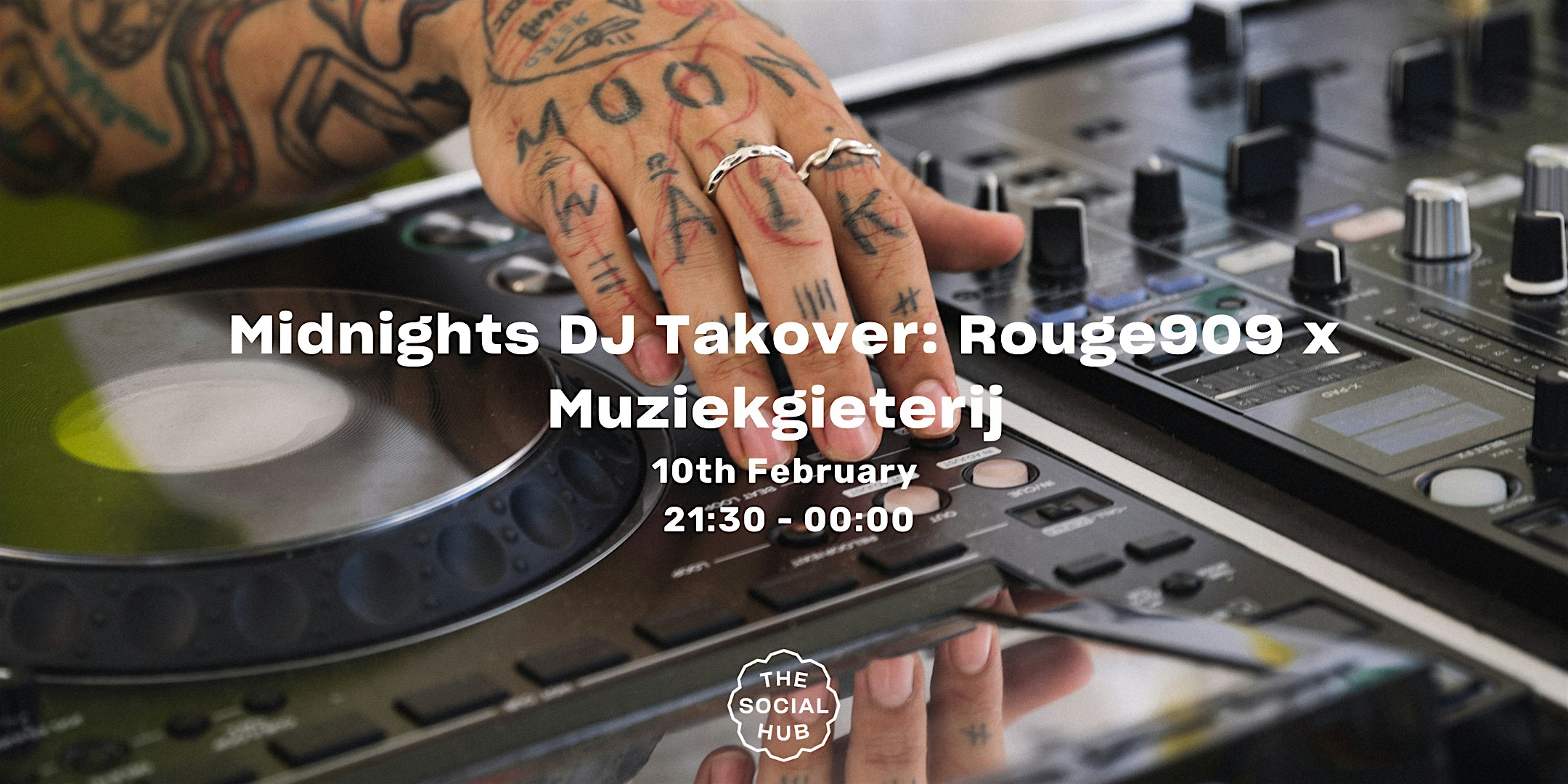 DJ Takeover: Rouge909 at Muziekgieterij