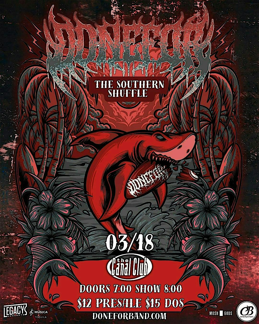 DONEFOR-THE SOUTHERN SHUFFLE TOUR VIP TICKET UPGRADE-RICHMOND