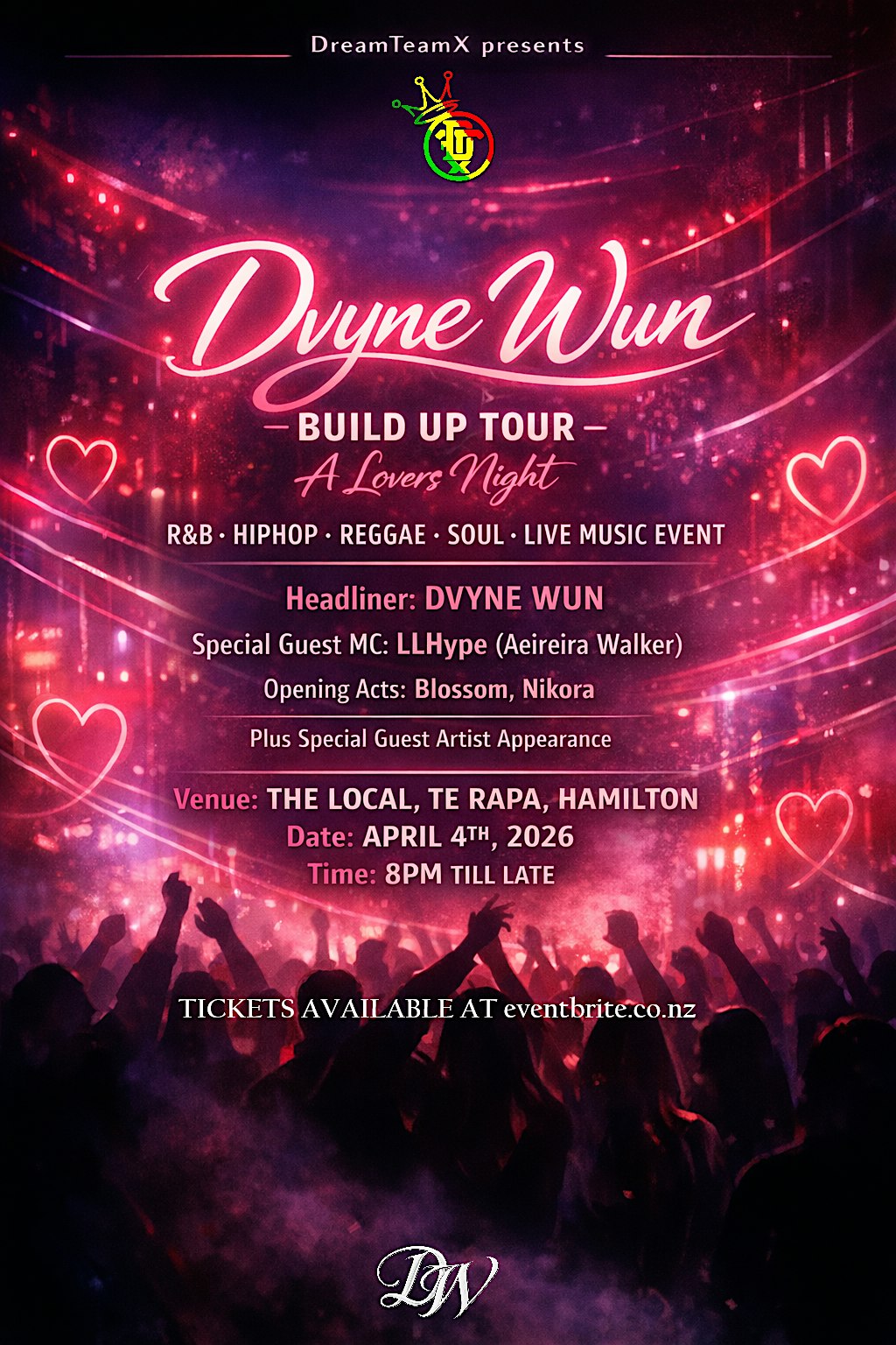DVYNE WUN BUILD UP TOUR - A Lovers Night