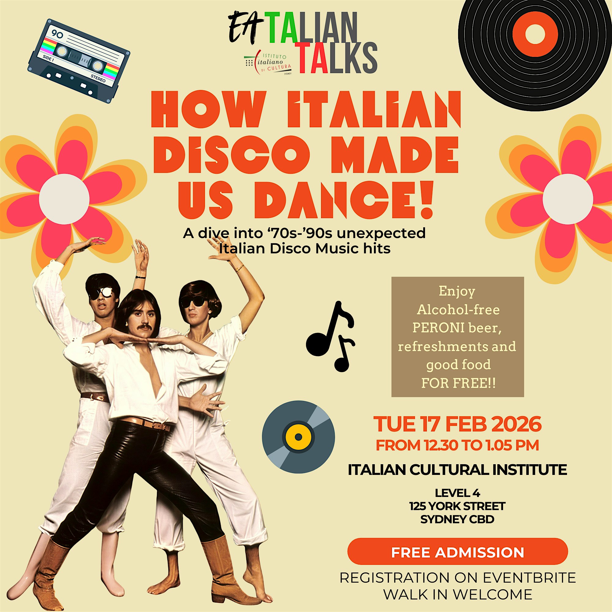 EATALIAN TALKS - "HOW ITALIAN DISCO MUSIC MADE US DANCE"