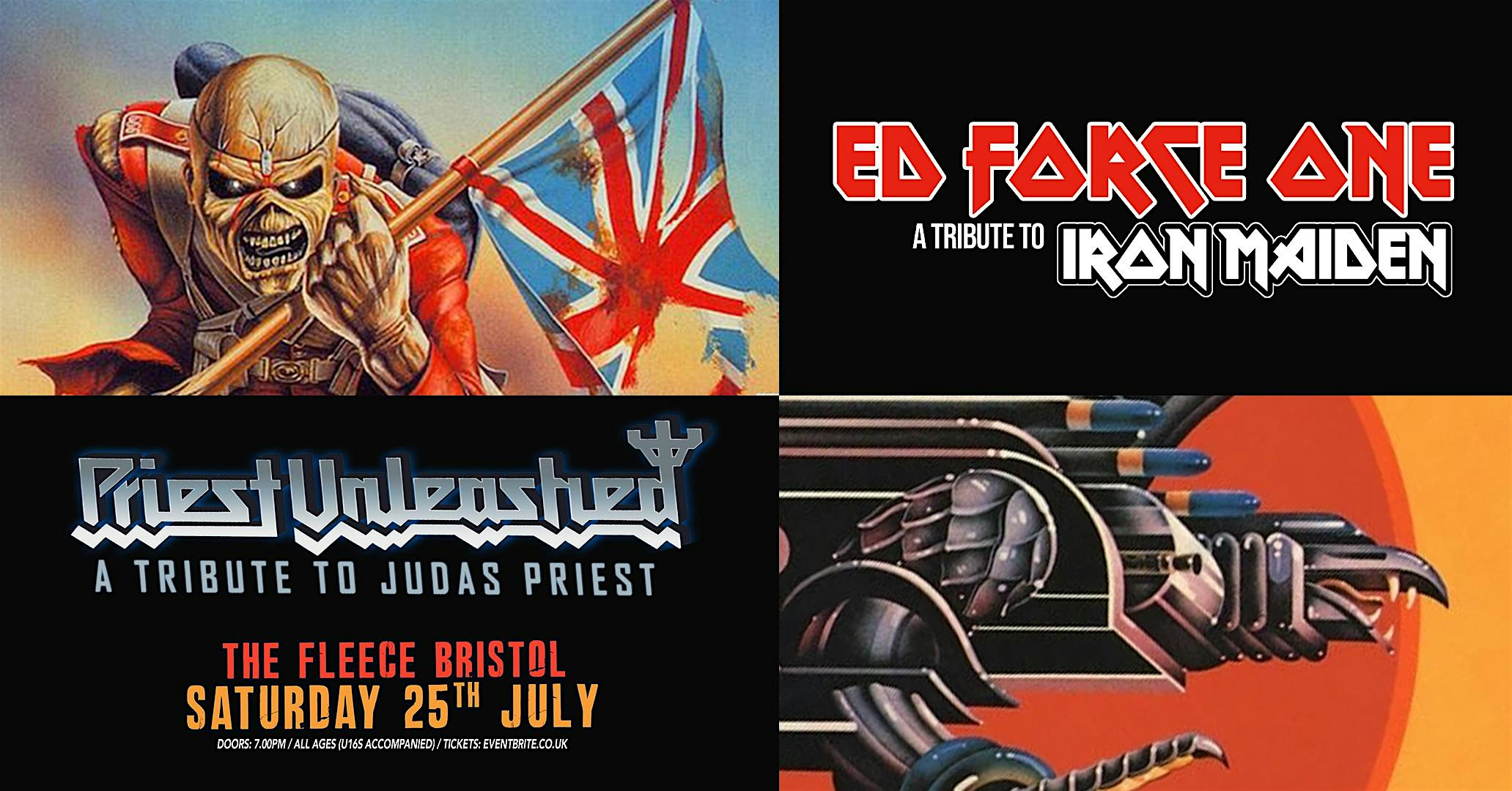 Ed Force One (Iron Maiden) + Priest Unleashed (Judas Priest)