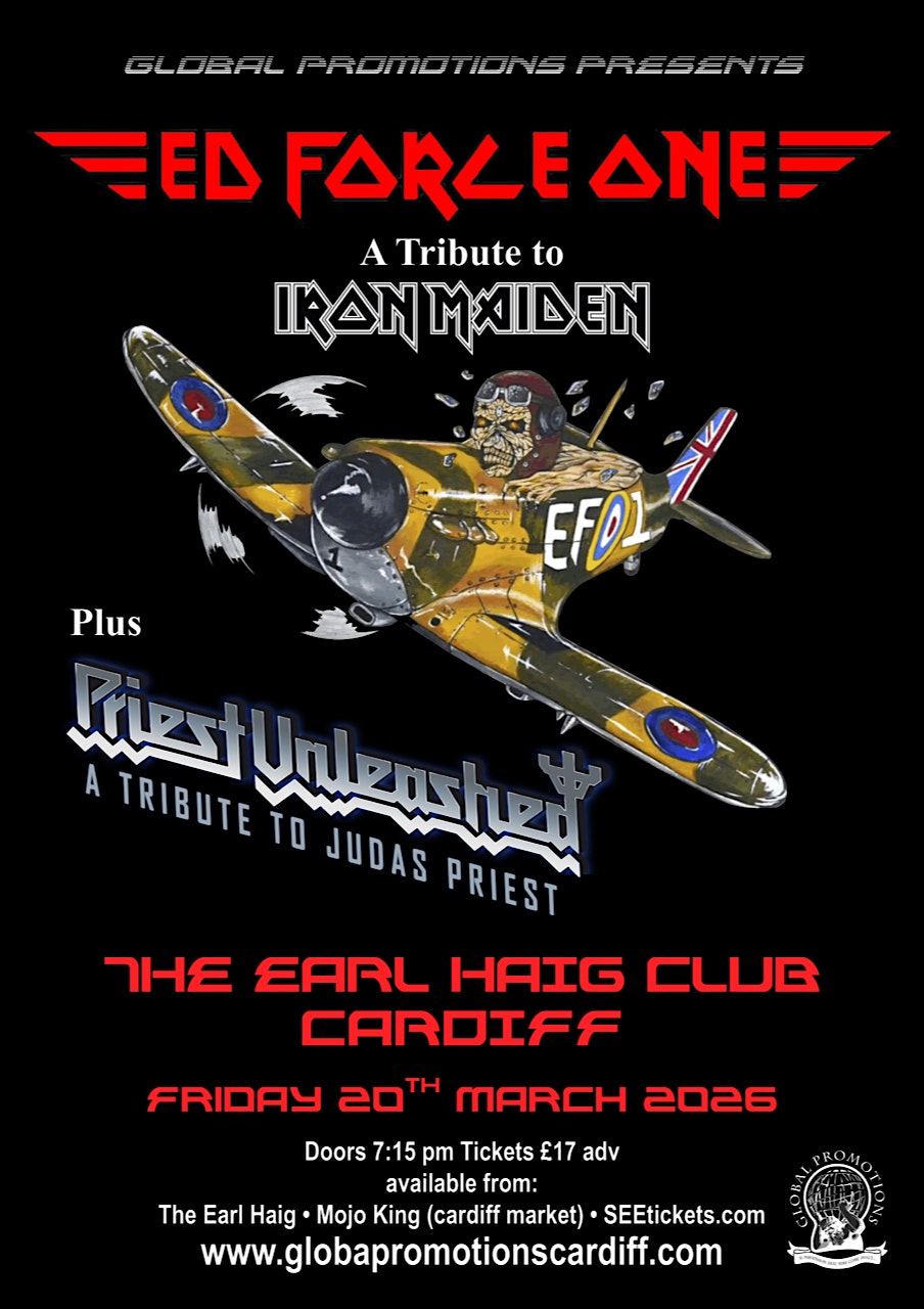 ED FORCE ONE + PRIEST UNLEASHED.		 Rescheduled from 5th December 2025