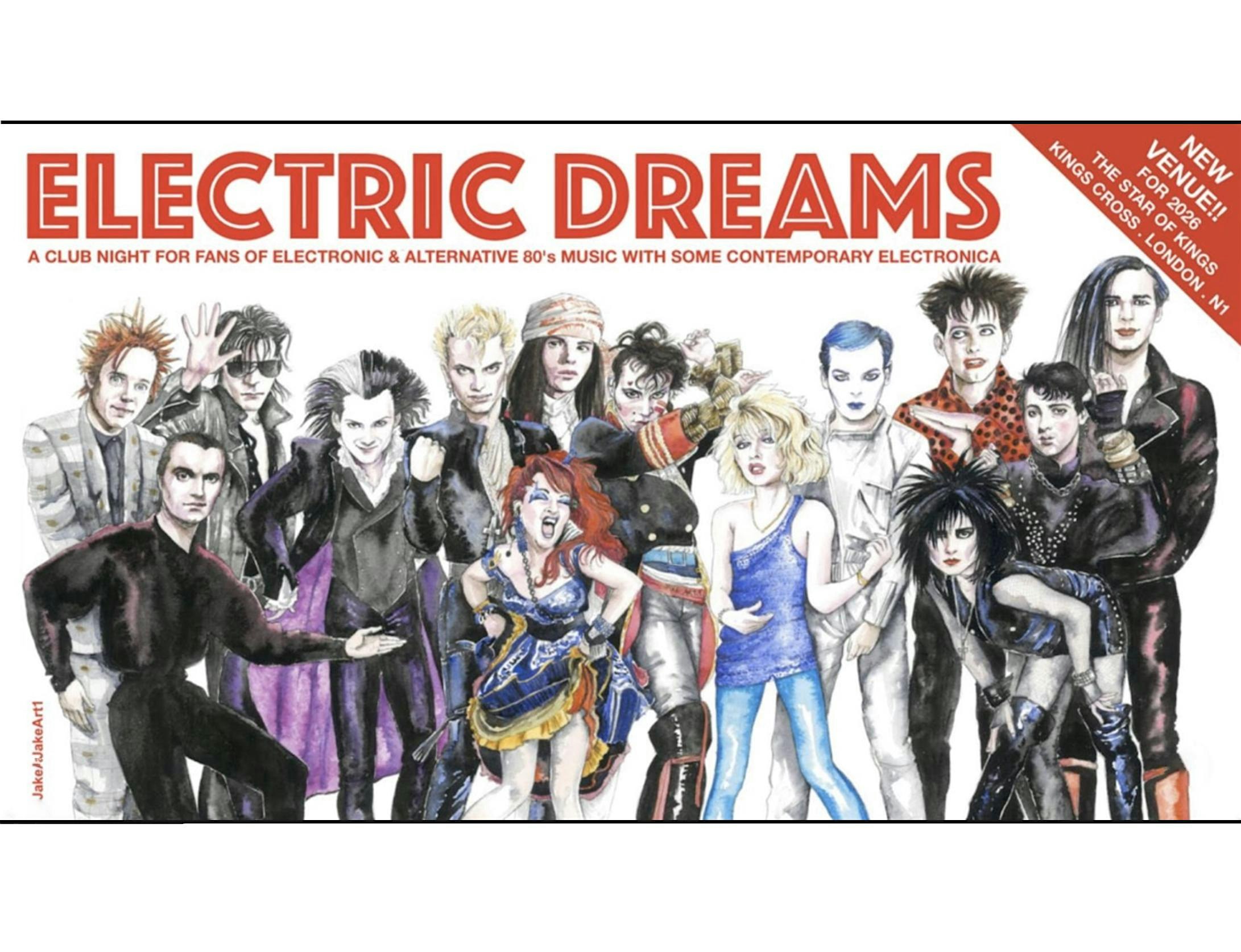 ELECTRIC DREAMS (Electronic and alternative music club)