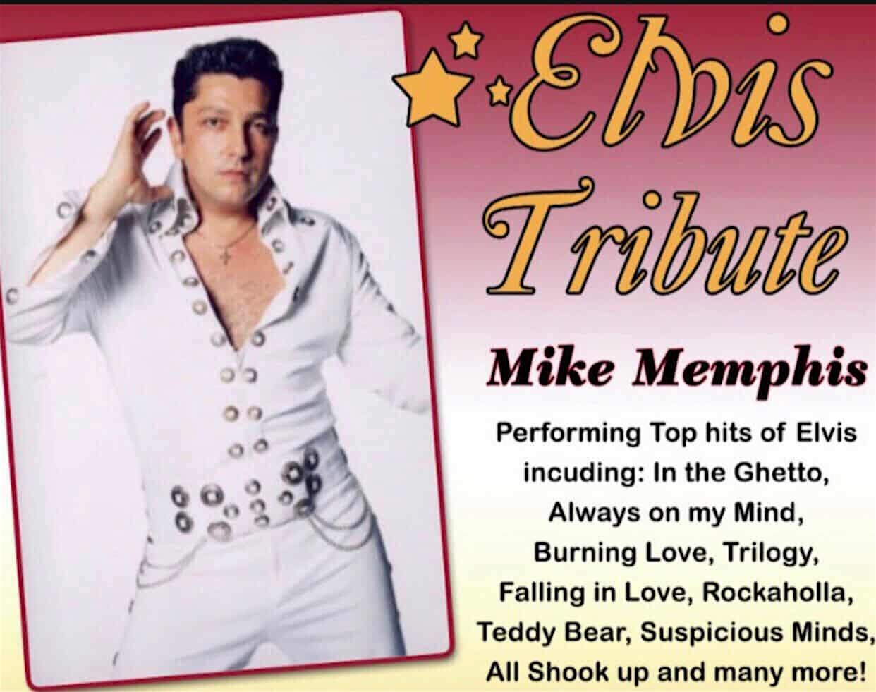 Elvis tribute with Mike Memphis
