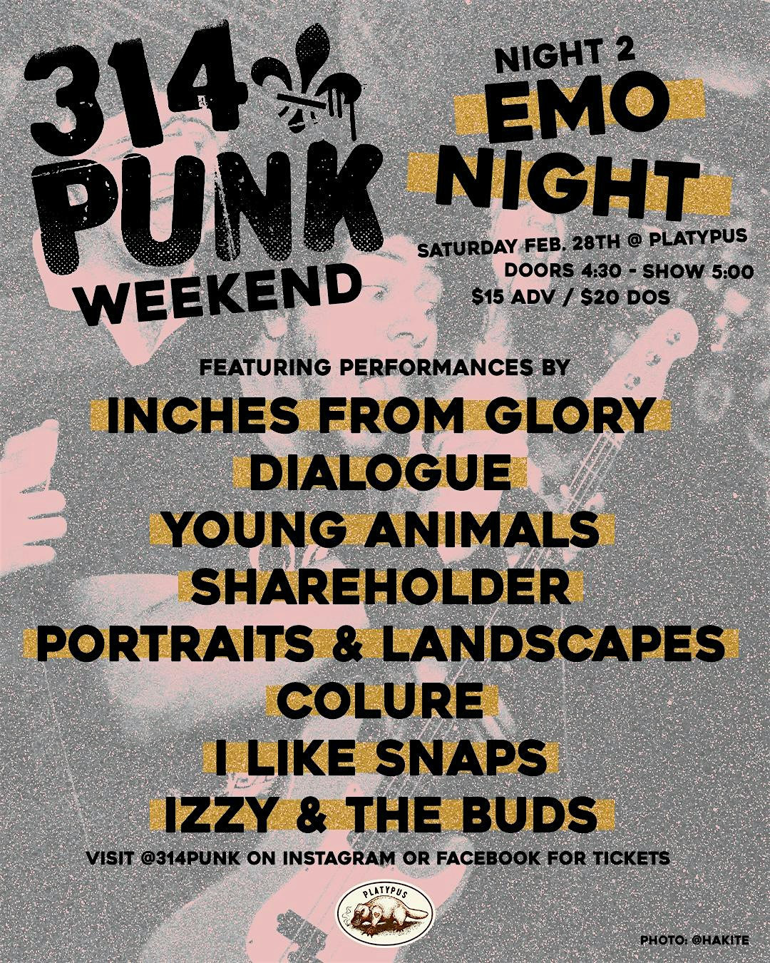 Emo Night - 314 Punk Weekend 2026