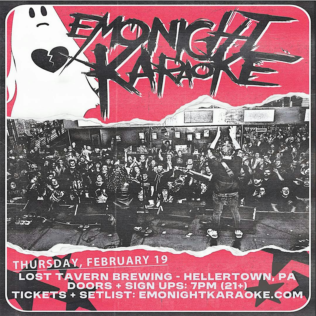Emo Night Karaoke  2/19  @ Lost Tavern Brewing
