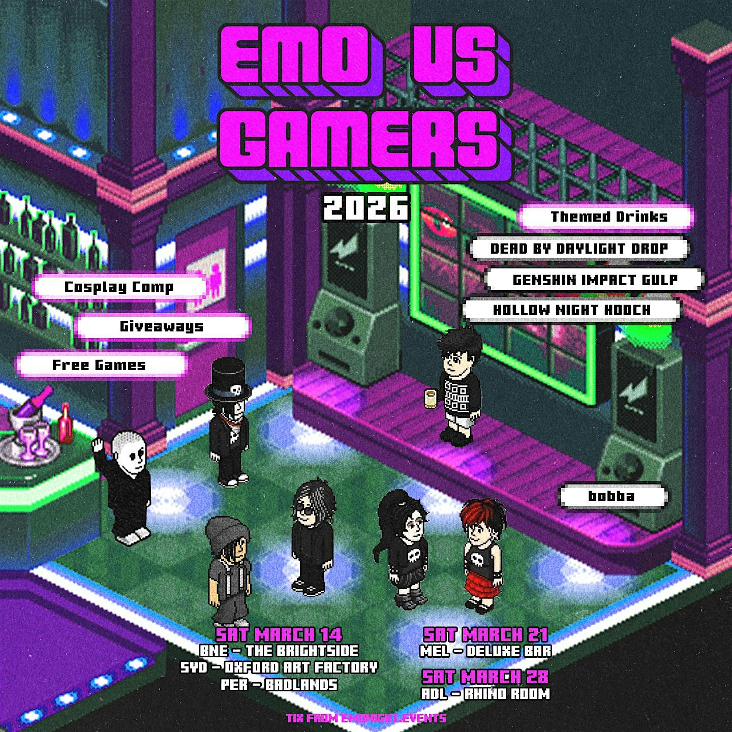 EMO VS GAMERS  PERTH